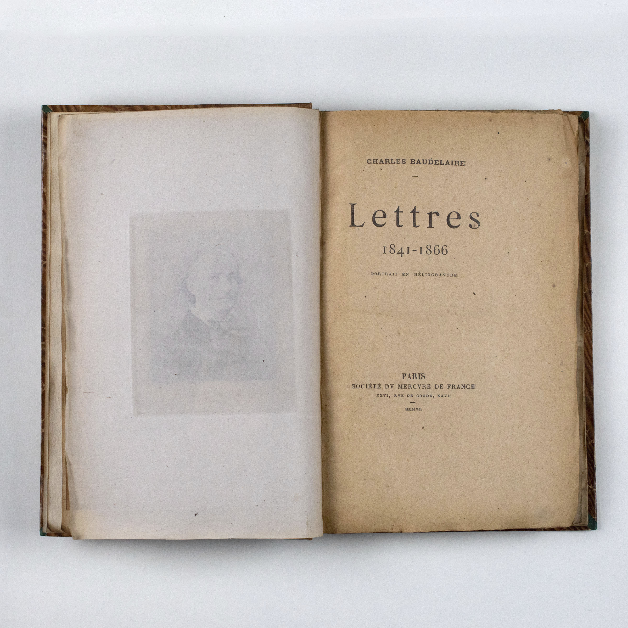 Lettres 1841-1866. Paris, Mercure de France, 1906. - Œuvres posthumes. Paris, Mercure de France, 1907. – Image 6