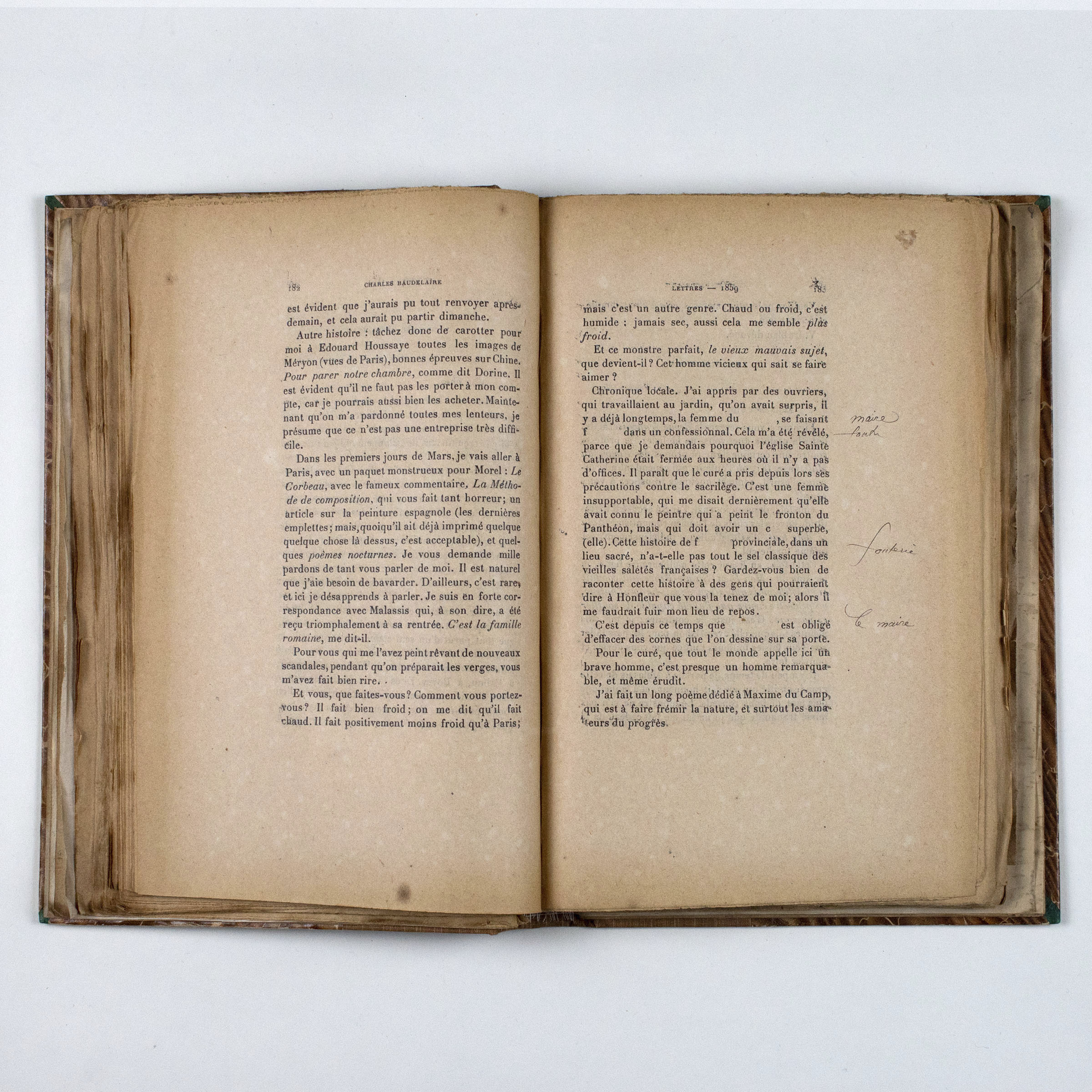 Lettres 1841-1866. Paris, Mercure de France, 1906. - Œuvres posthumes. Paris, Mercure de France, 1907. – Image 10