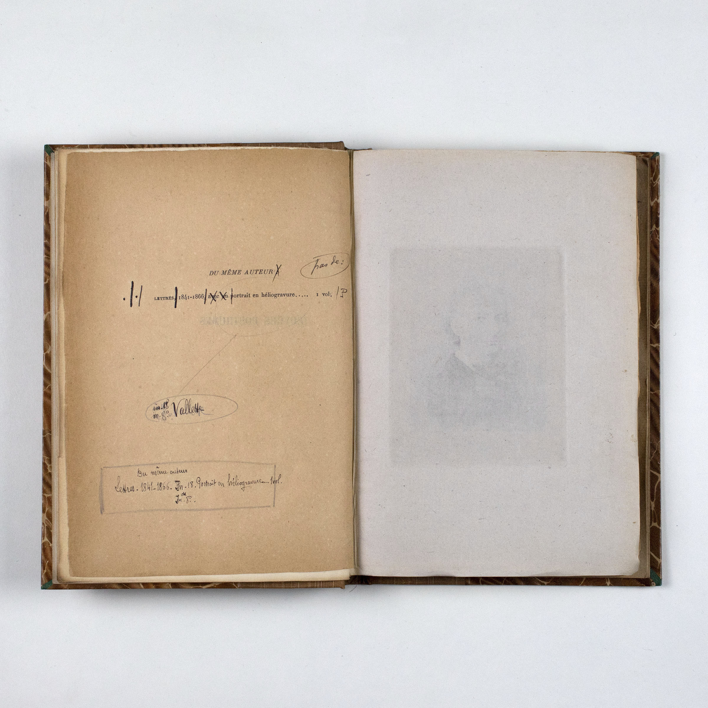 Lettres 1841-1866. Paris, Mercure de France, 1906. - Œuvres posthumes. Paris, Mercure de France, 1907. – Image 16