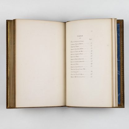 Un recueil d'éloges calligraphiés pour le modèle d'un portrait de femme présenté au salon de 1864 par Félix-Henri Giacomotti (1828-1909).