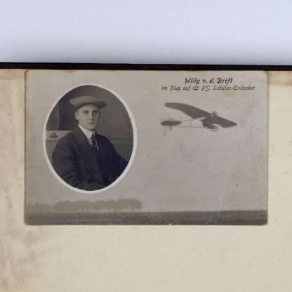 Album de souvenirs du pilote néerlandais Johannes Wilhelmus (Willy) van der Drift