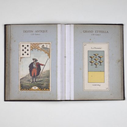 Album de spécimens de cartes à jouer de tarot Grimaud
