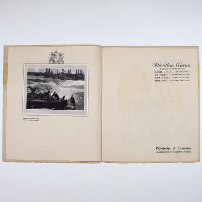 Catalogue de fourrures Révillon frères