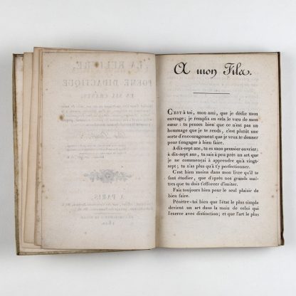 Édition originale du poème de Mathurin-Marie Lesné. Reliure exposée à l'Exposition universelle de 1867.