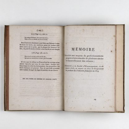 Édition originale du poème de Mathurin-Marie Lesné. Reliure exposée à l'Exposition universelle de 1867.