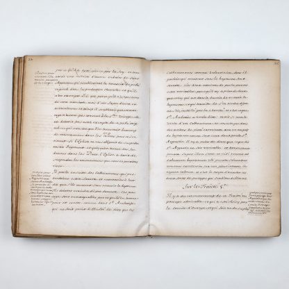 Manuscrit du chevalier d'Eon