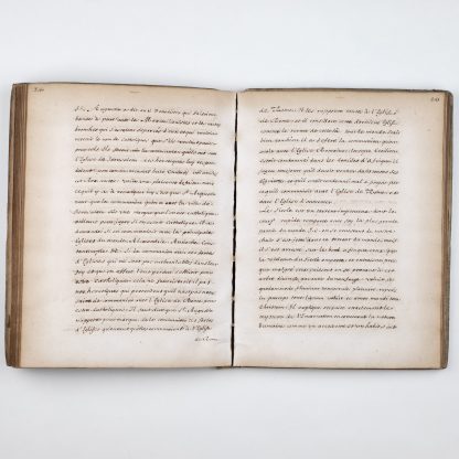 Manuscrit du chevalier d'Eon