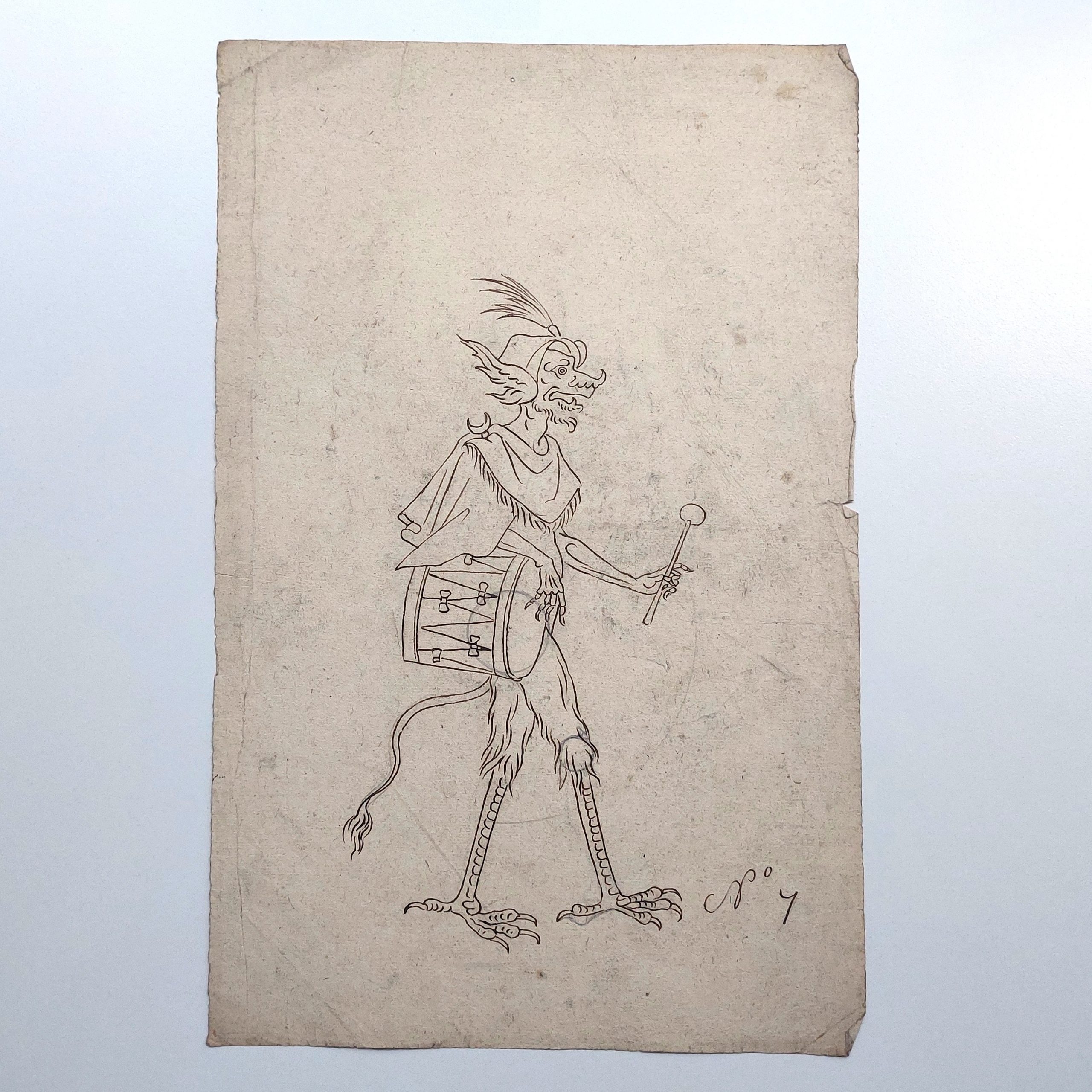 Ensemble de dessins de marionnettes et décors démoniaques. – Image 5