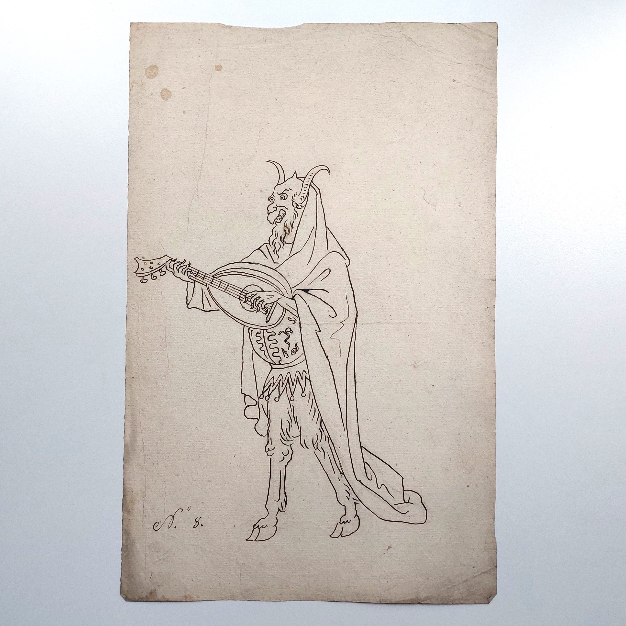 Ensemble de dessins de marionnettes et décors démoniaques. – Image 7