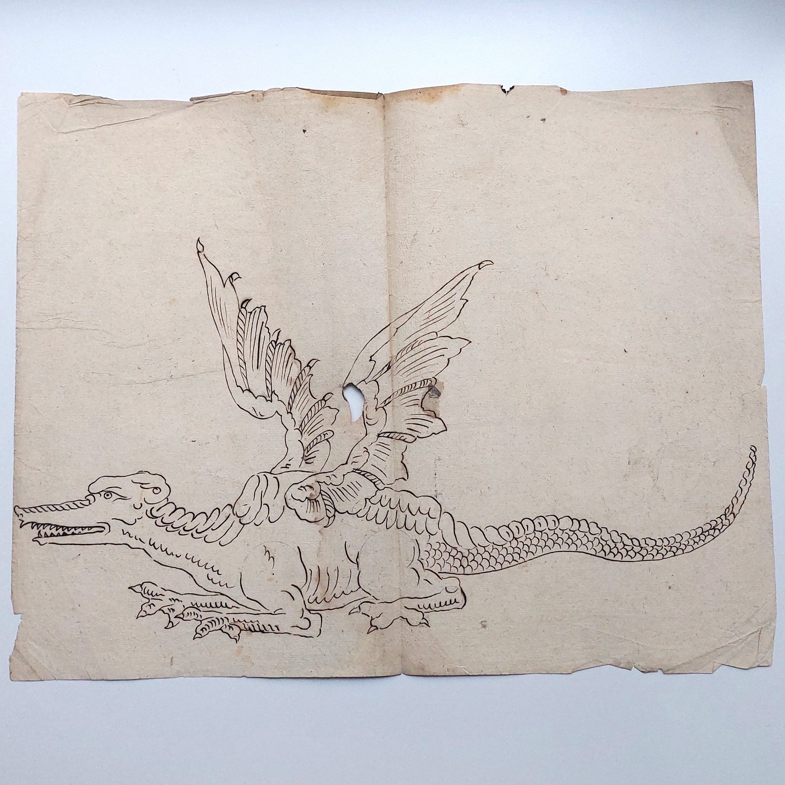 Ensemble de dessins de marionnettes et décors démoniaques. – Image 11