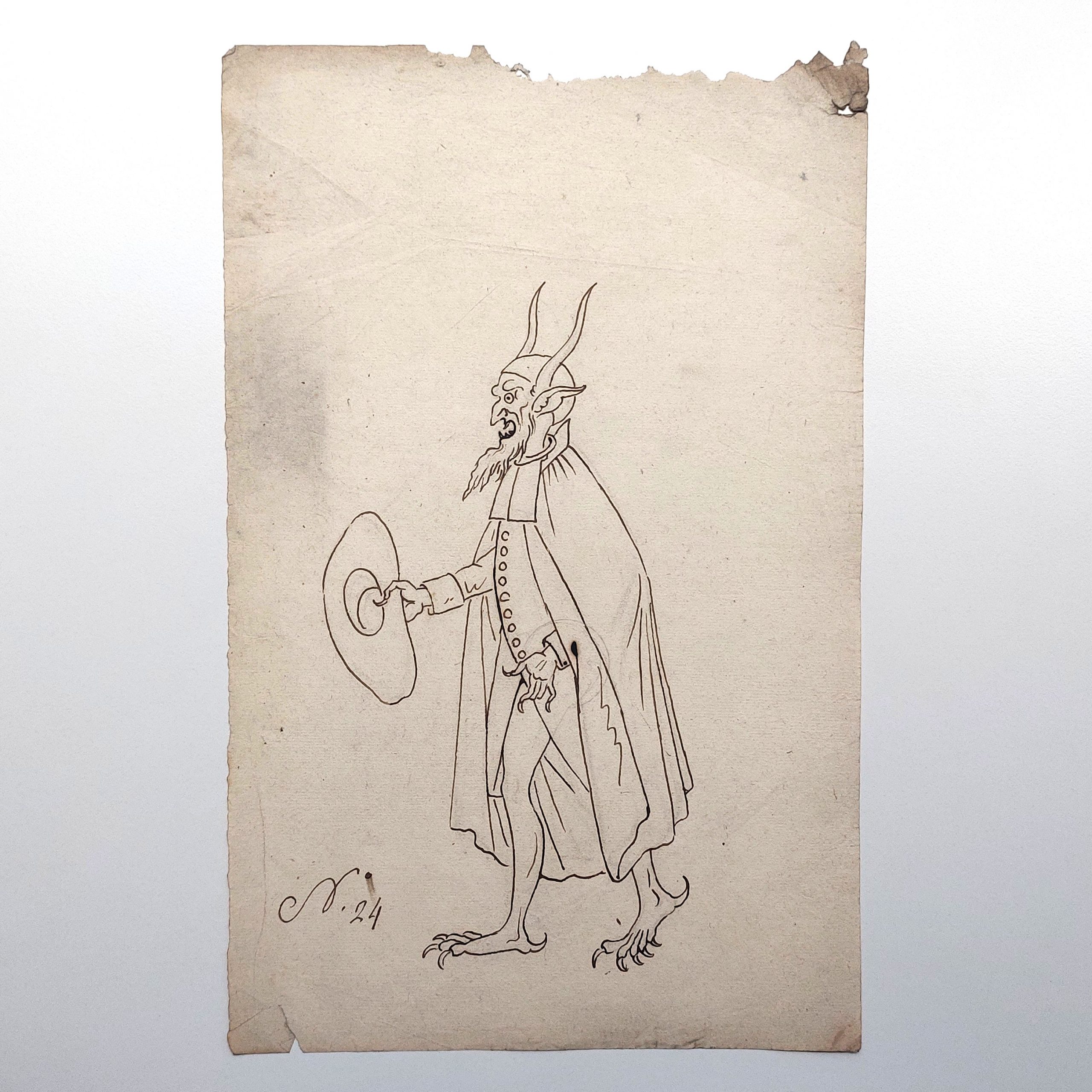 Ensemble de dessins de marionnettes et décors démoniaques. – Image 13