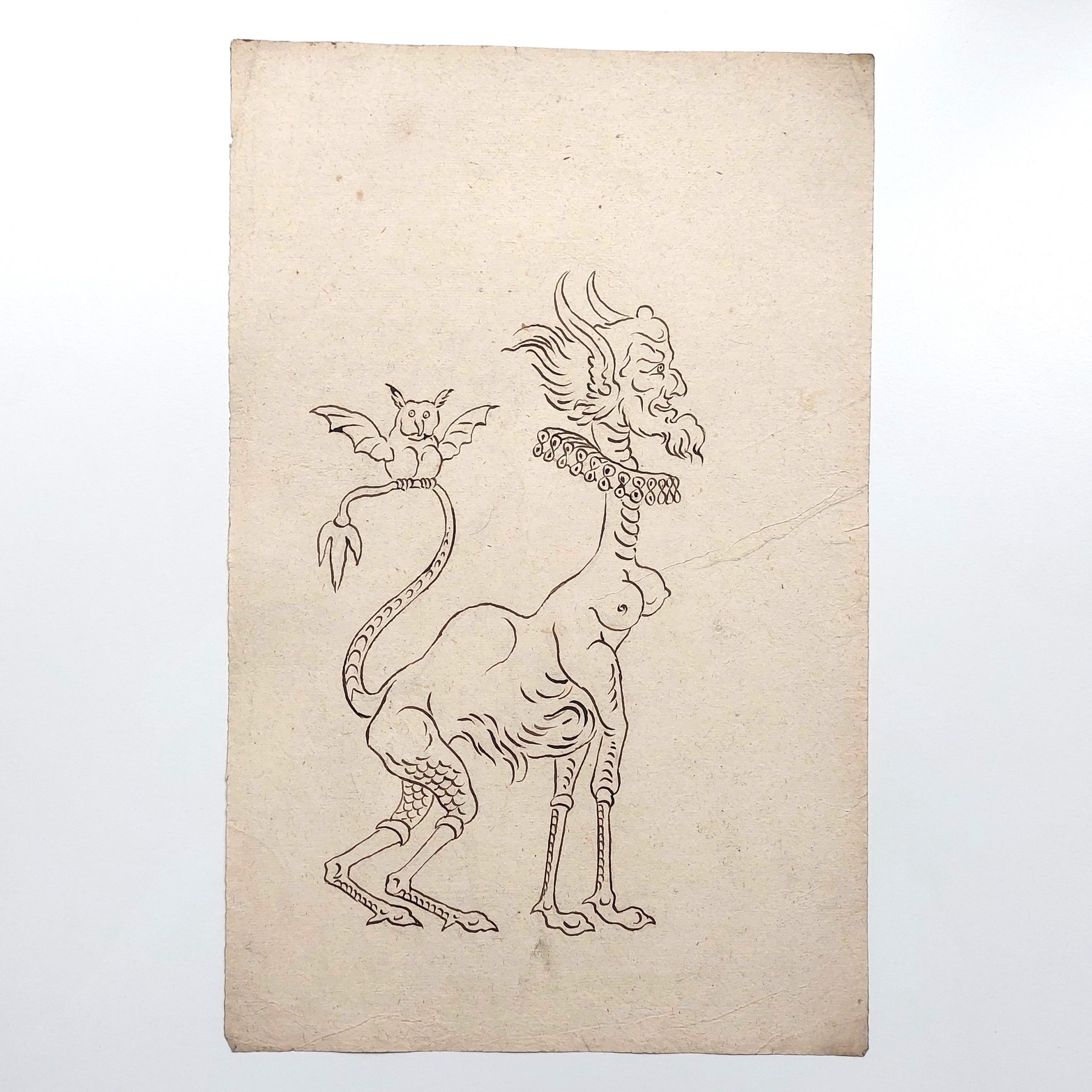 Ensemble de dessins de marionnettes et décors démoniaques. – Image 14