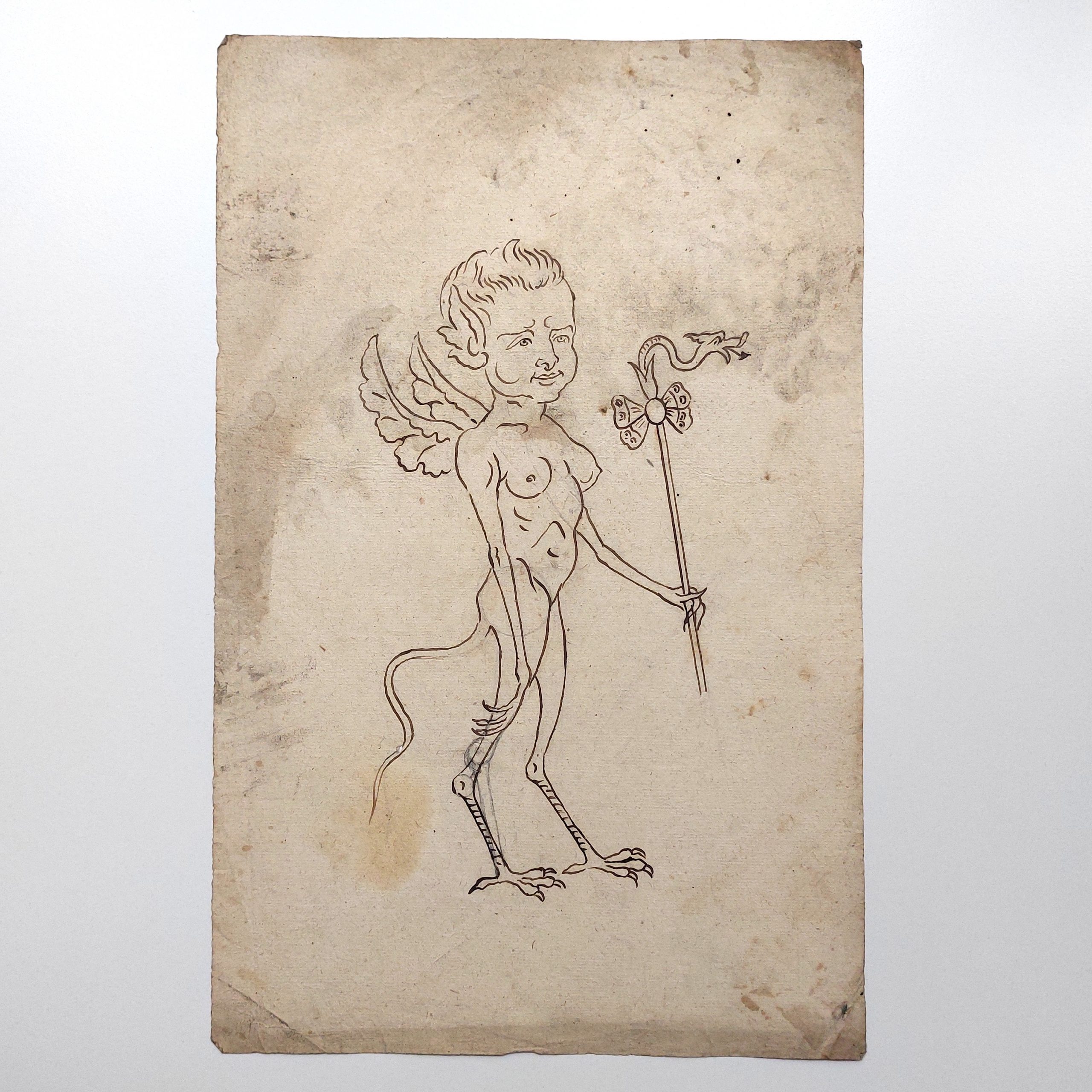 Ensemble de dessins de marionnettes et décors démoniaques. – Image 15