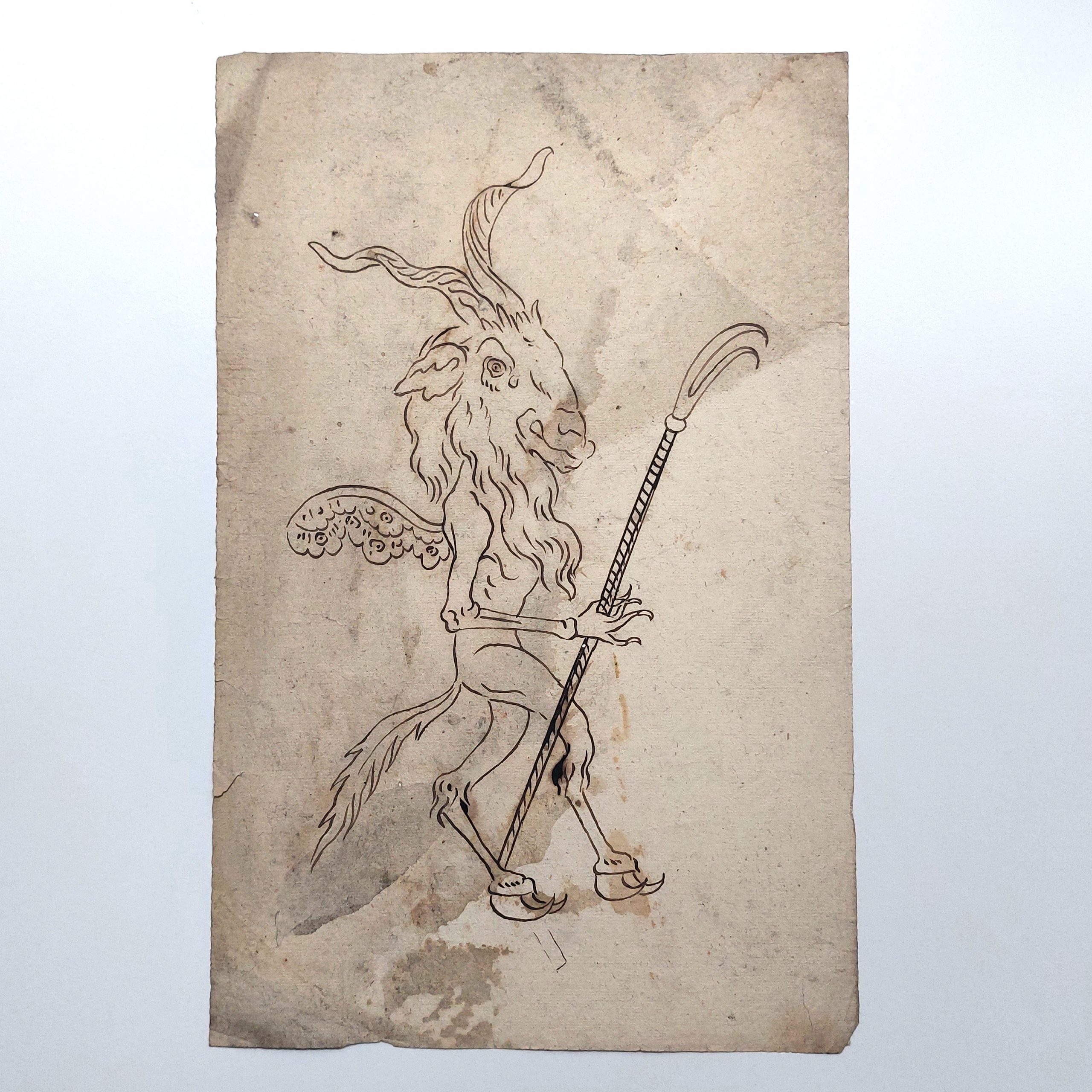 Ensemble de dessins de marionnettes et décors démoniaques. – Image 18