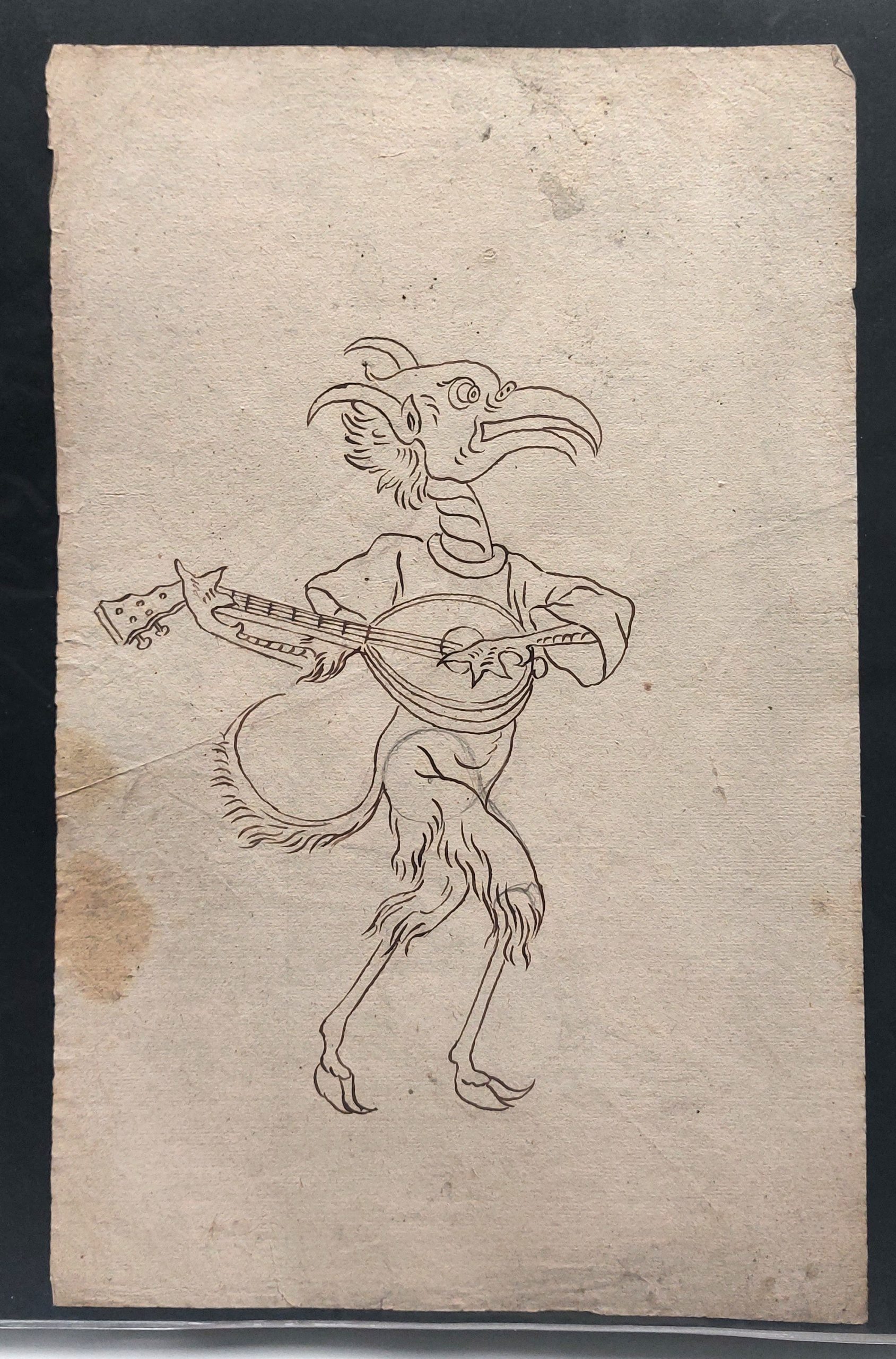 Ensemble de dessins de marionnettes et décors démoniaques. – Image 23