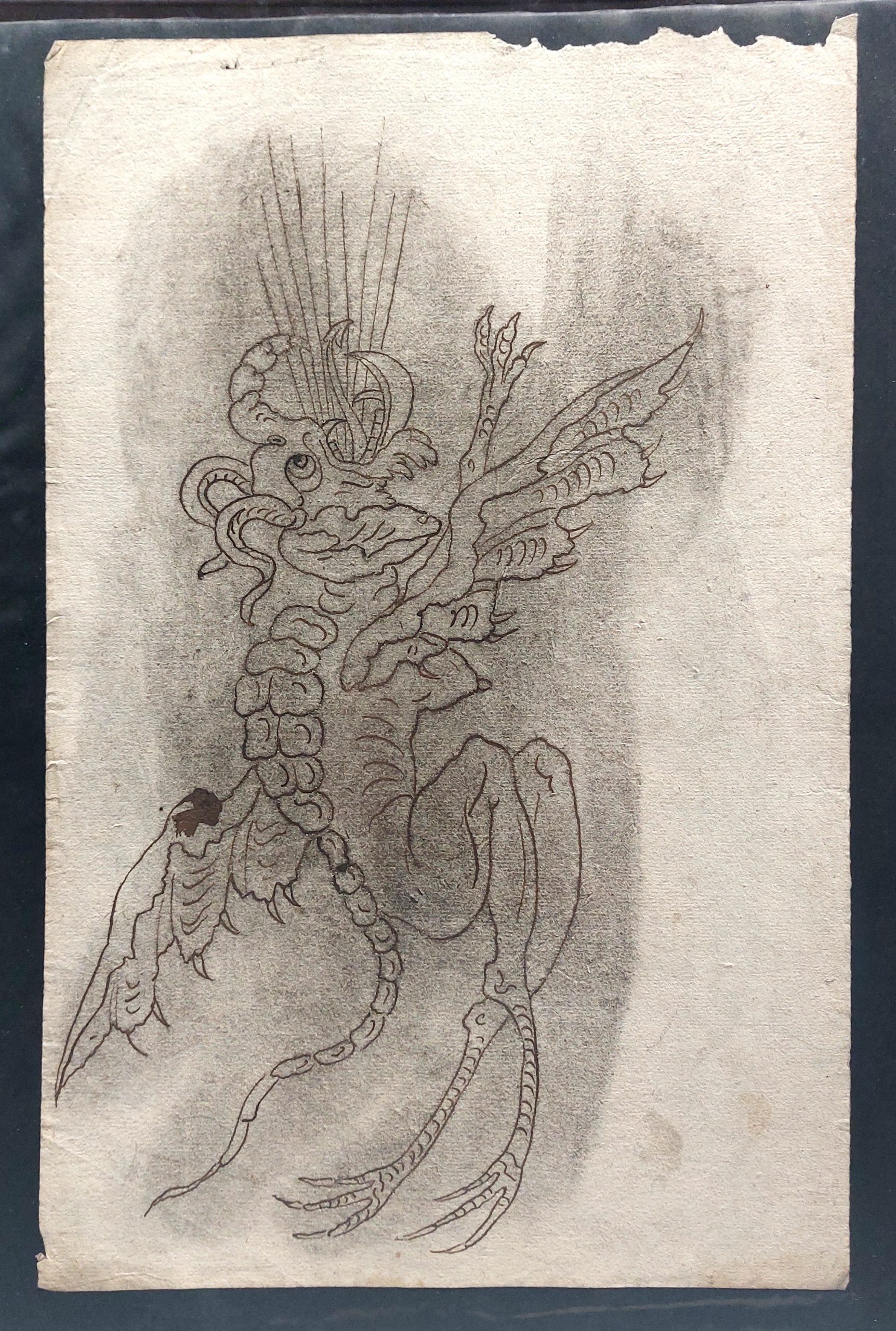 Ensemble de dessins de marionnettes et décors démoniaques. – Image 28