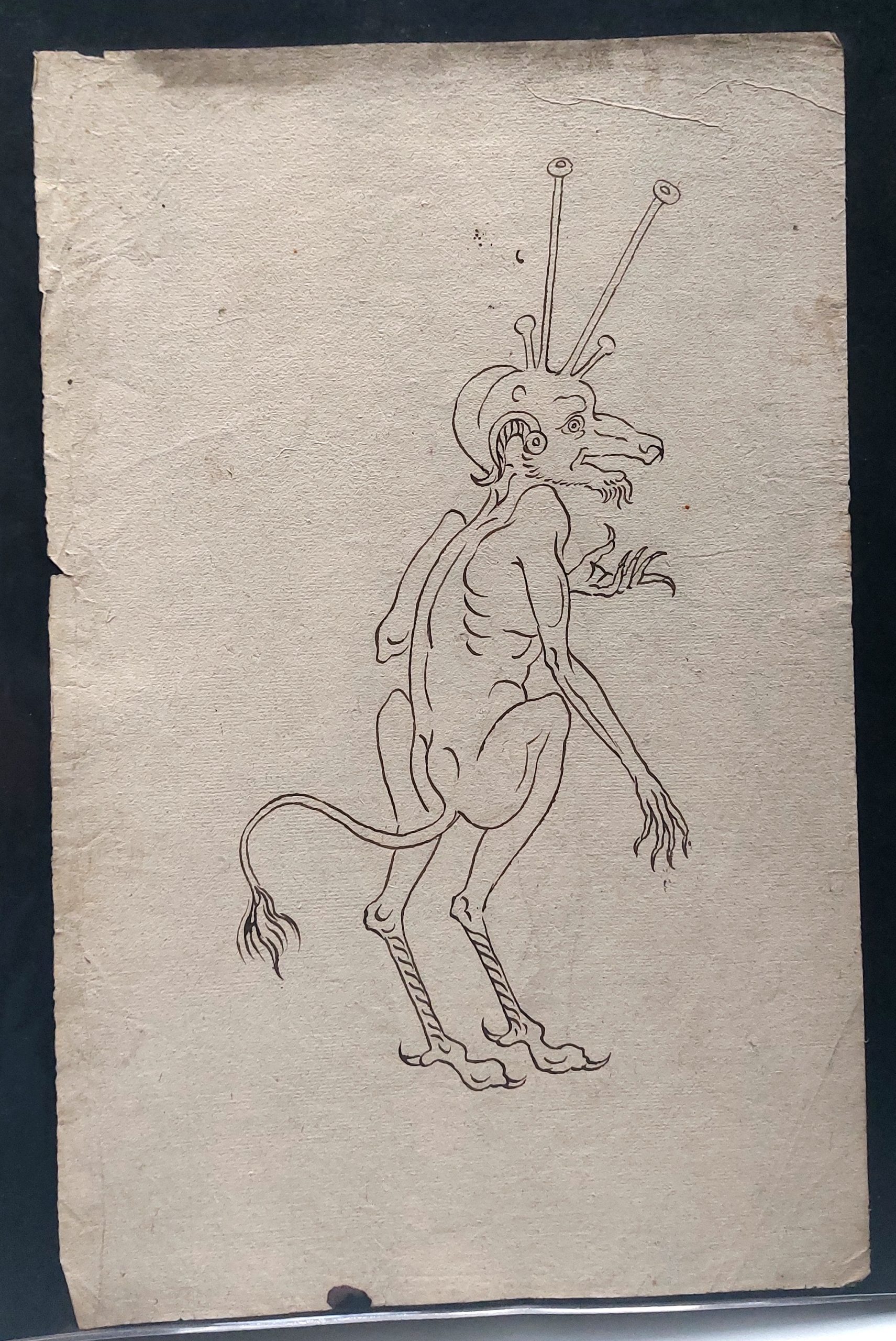 Ensemble de dessins de marionnettes et décors démoniaques. – Image 29