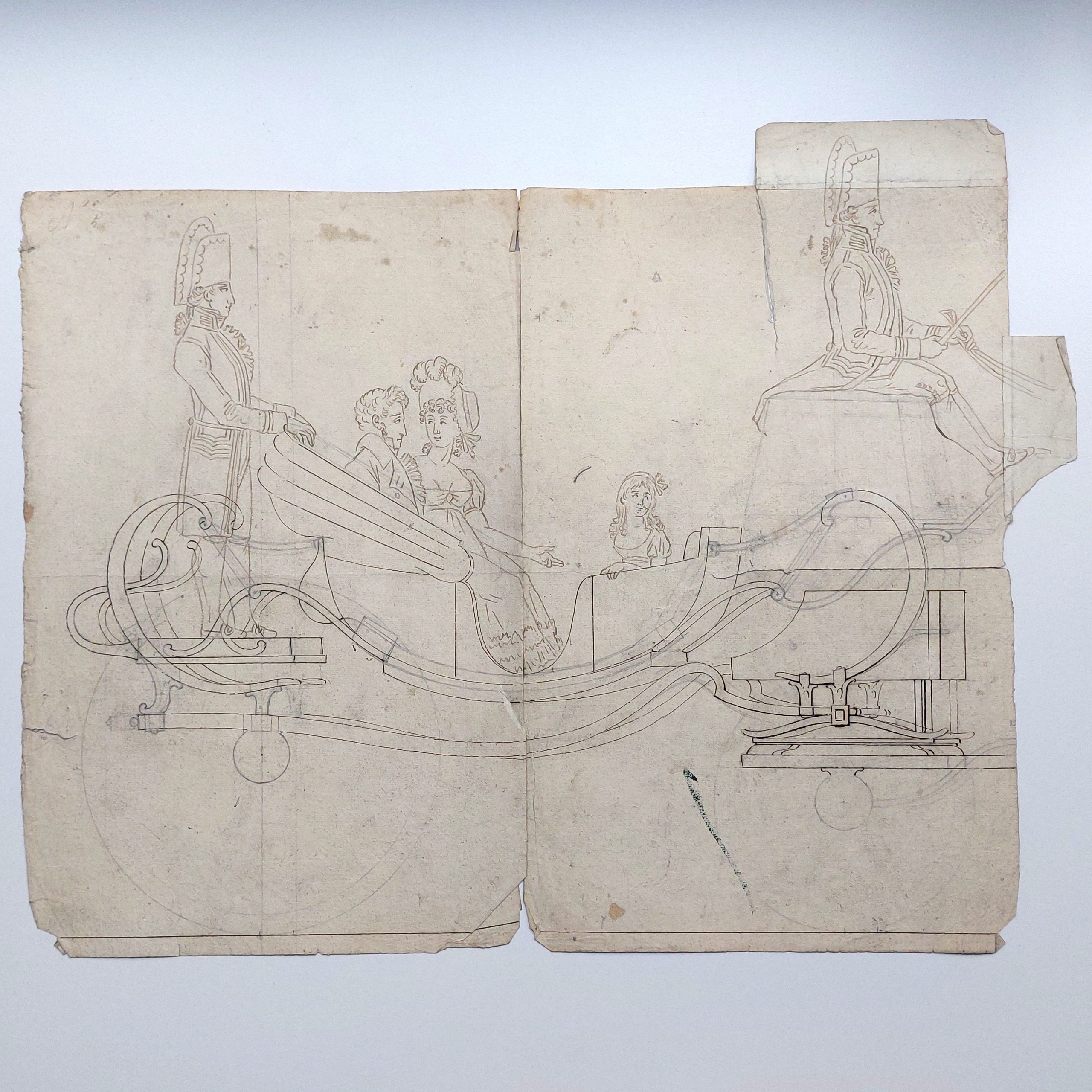 Ensemble de dessins de marionnettes et décors démoniaques. – Image 46