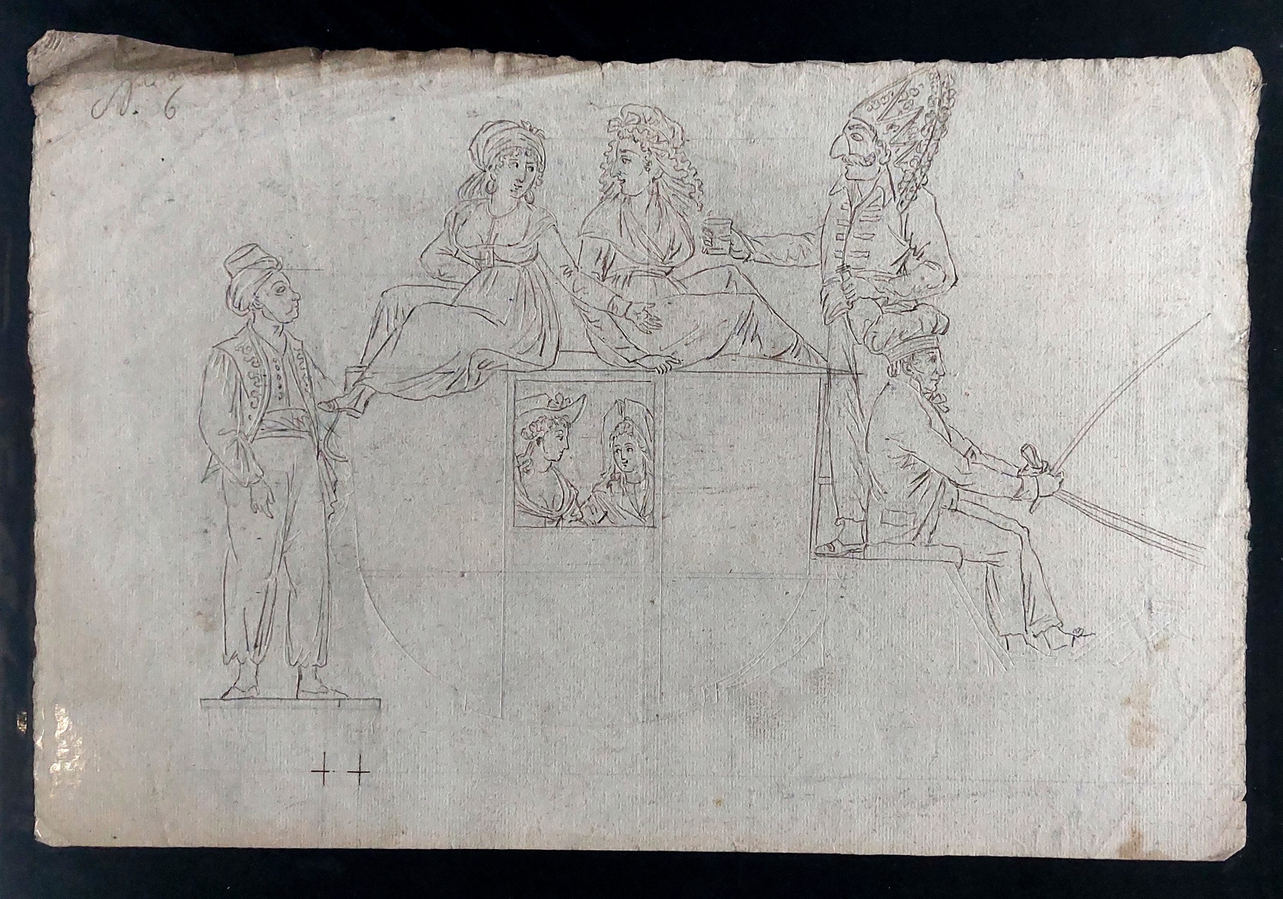 Ensemble de dessins de marionnettes et décors démoniaques. – Image 49