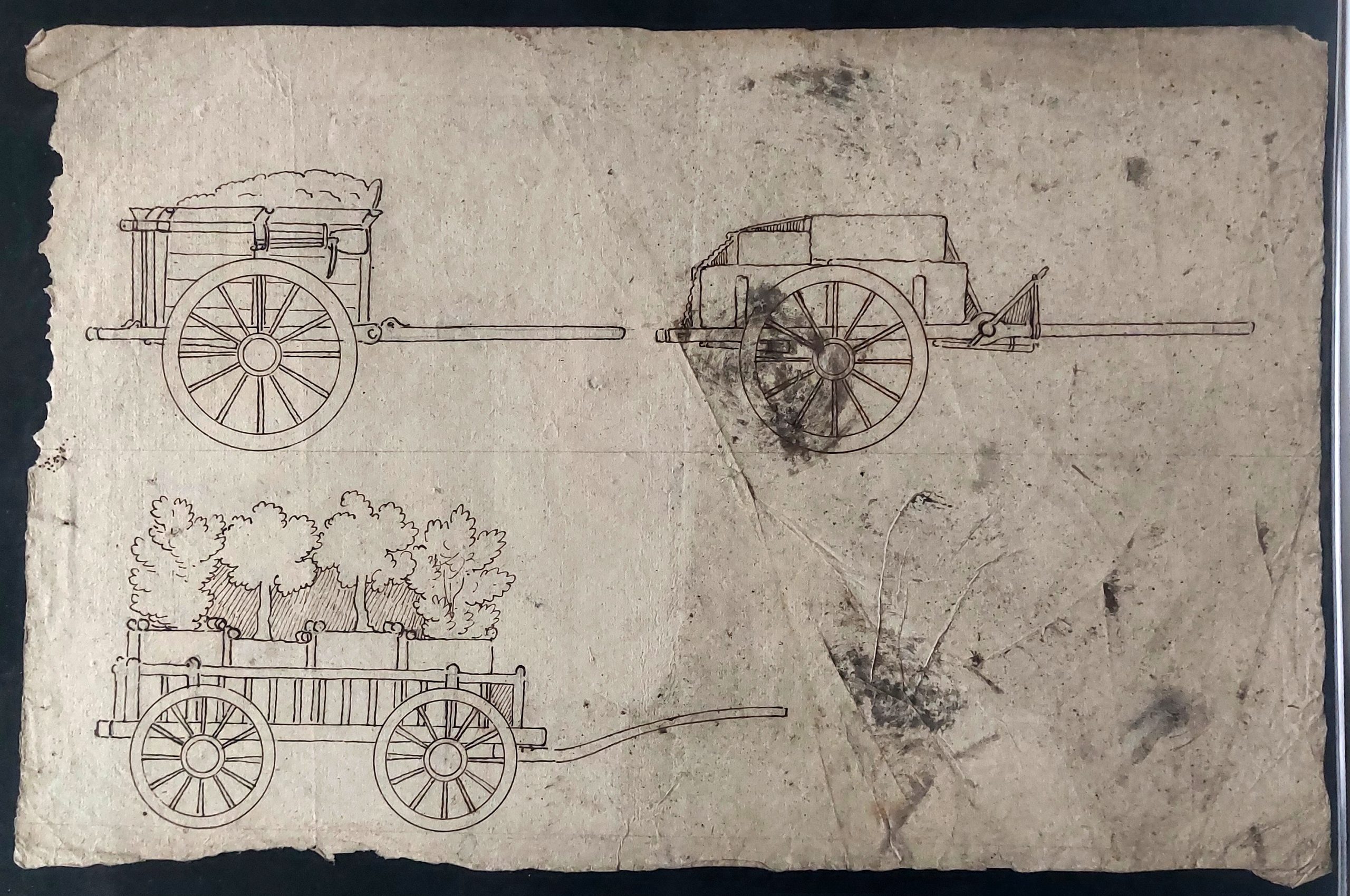 Ensemble de dessins de marionnettes et décors démoniaques. – Image 56