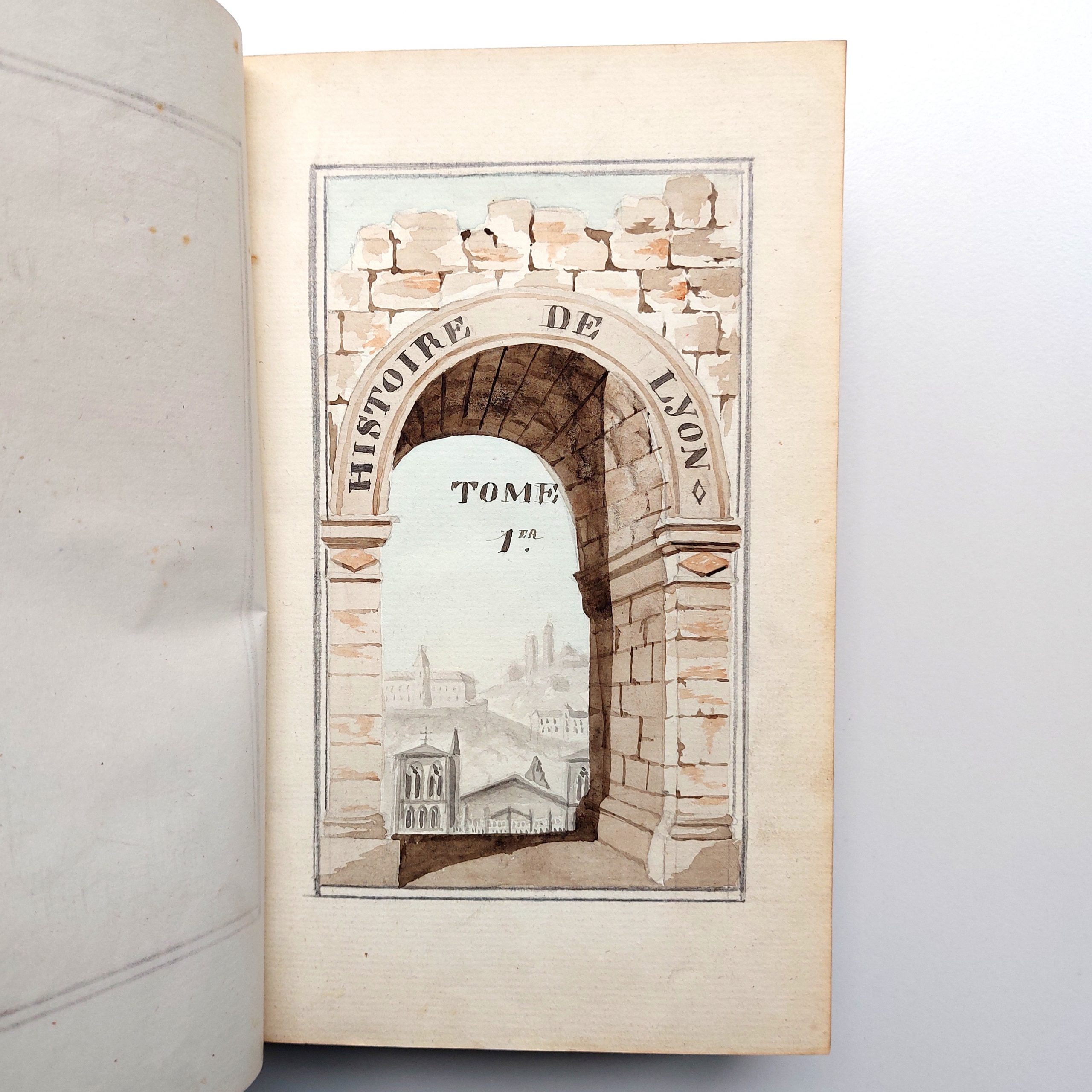 Histoire de Lyon, depuis les Gaulois jusqu'à nos jours, ornée de vignettes, points de vue et portraits. – Image 3