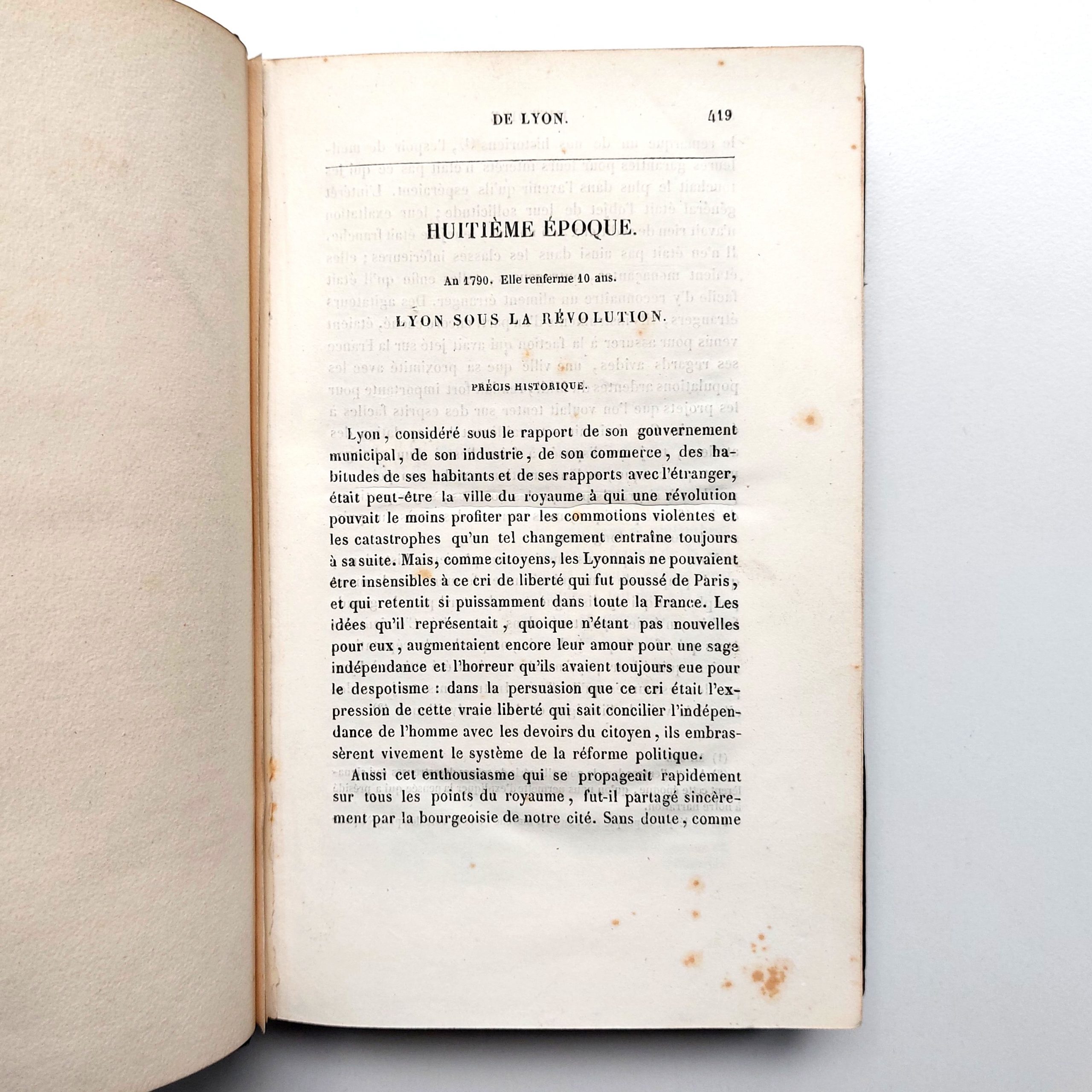 Histoire de Lyon, depuis les Gaulois jusqu'à nos jours, ornée de vignettes, points de vue et portraits. – Image 15