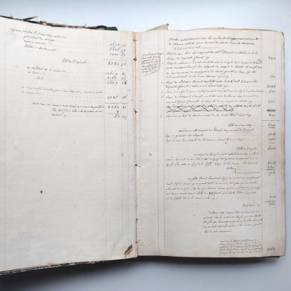 Registre d'administration et de comptabilité domestiques ouvert le 1er mai 1826 [jusqu'en  1843 ]. – Image 2