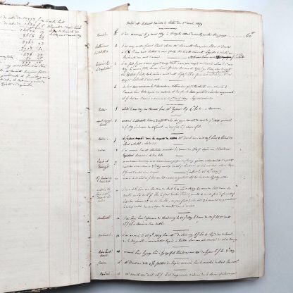 Registre d'administration et de comptabilité domestiques ouvert le 1er mai 1826 [jusqu'en  1843 ]. – Image 3