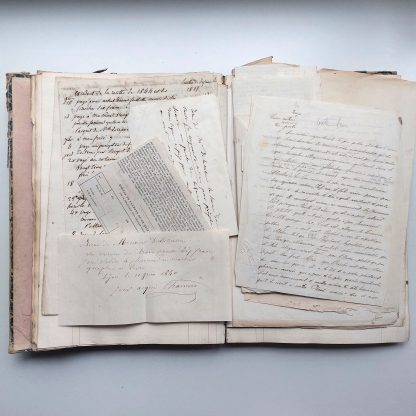 Registre d'administration et de comptabilité domestiques ouvert le 1er mai 1826 [jusqu'en  1843 ]. – Image 8