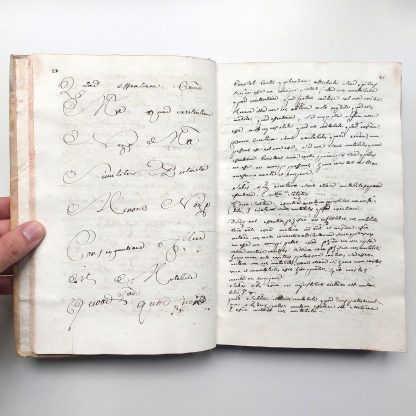 Institutiones philosophicae traditae et explanatae a R. admodum patre or Diri Jesu Saurdot magistro artium et in collegio andgavensi ineritismo philosophiae professore anno Domini 1746. – Image 4
