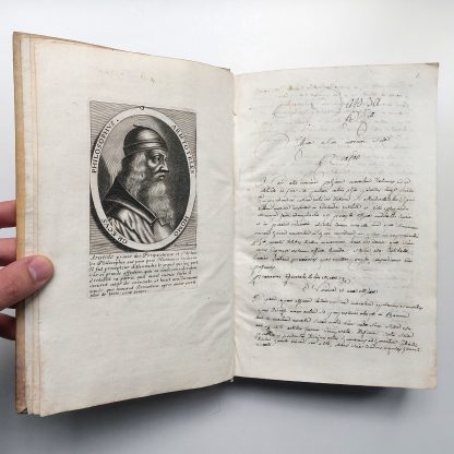 Institutiones philosophicae traditae et explanatae a R. admodum patre or Diri Jesu Saurdot magistro artium et in collegio andgavensi ineritismo philosophiae professore anno Domini 1746.