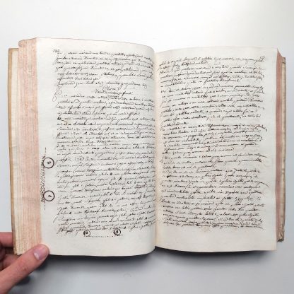 Institutiones philosophicae traditae et explanatae a R. admodum patre or Diri Jesu Saurdot magistro artium et in collegio andgavensi ineritismo philosophiae professore anno Domini 1746. – Image 8