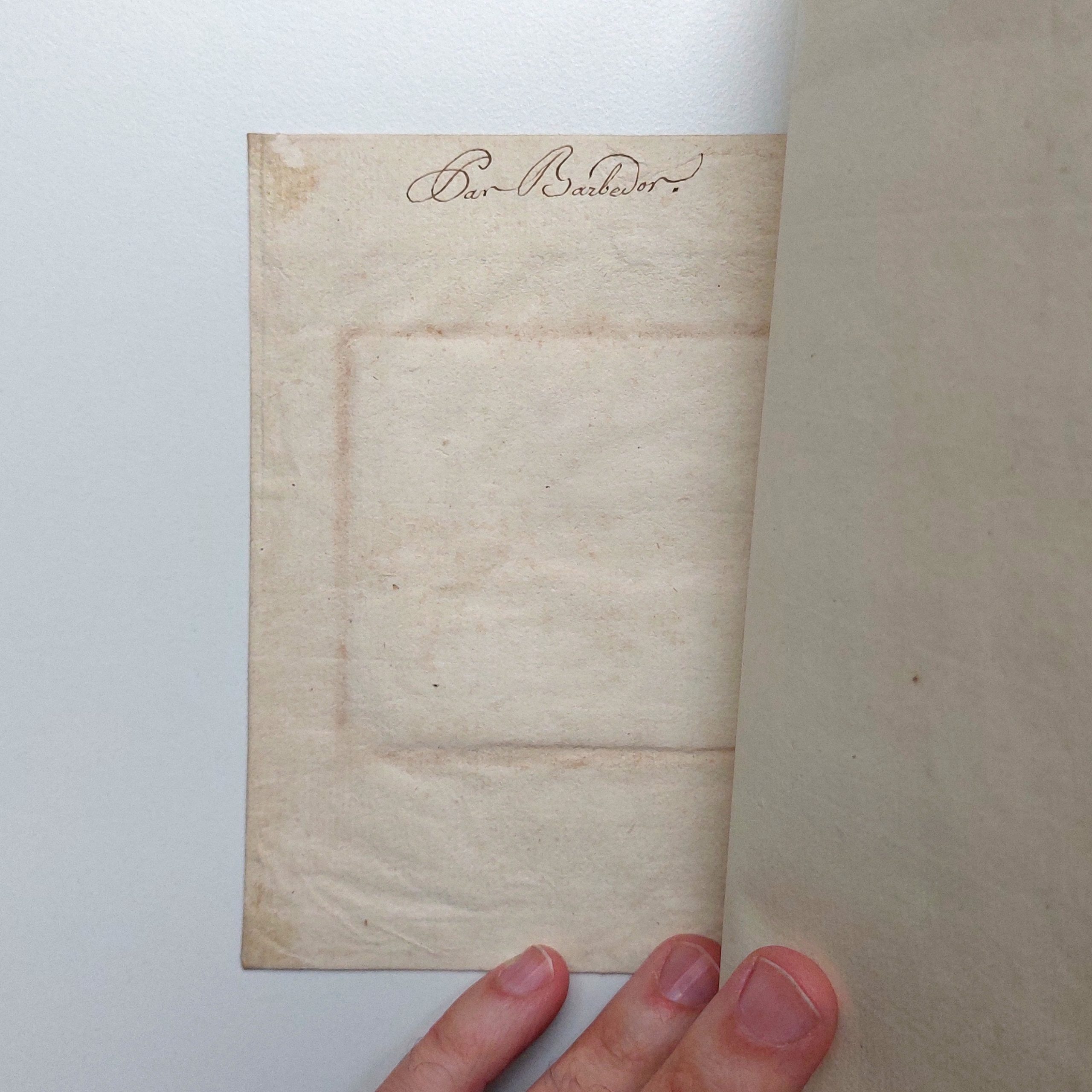 Collectionner la calligraphie : Les "Barbedor" de François-Nicolas Bédigis (1738-1814). – Image 3