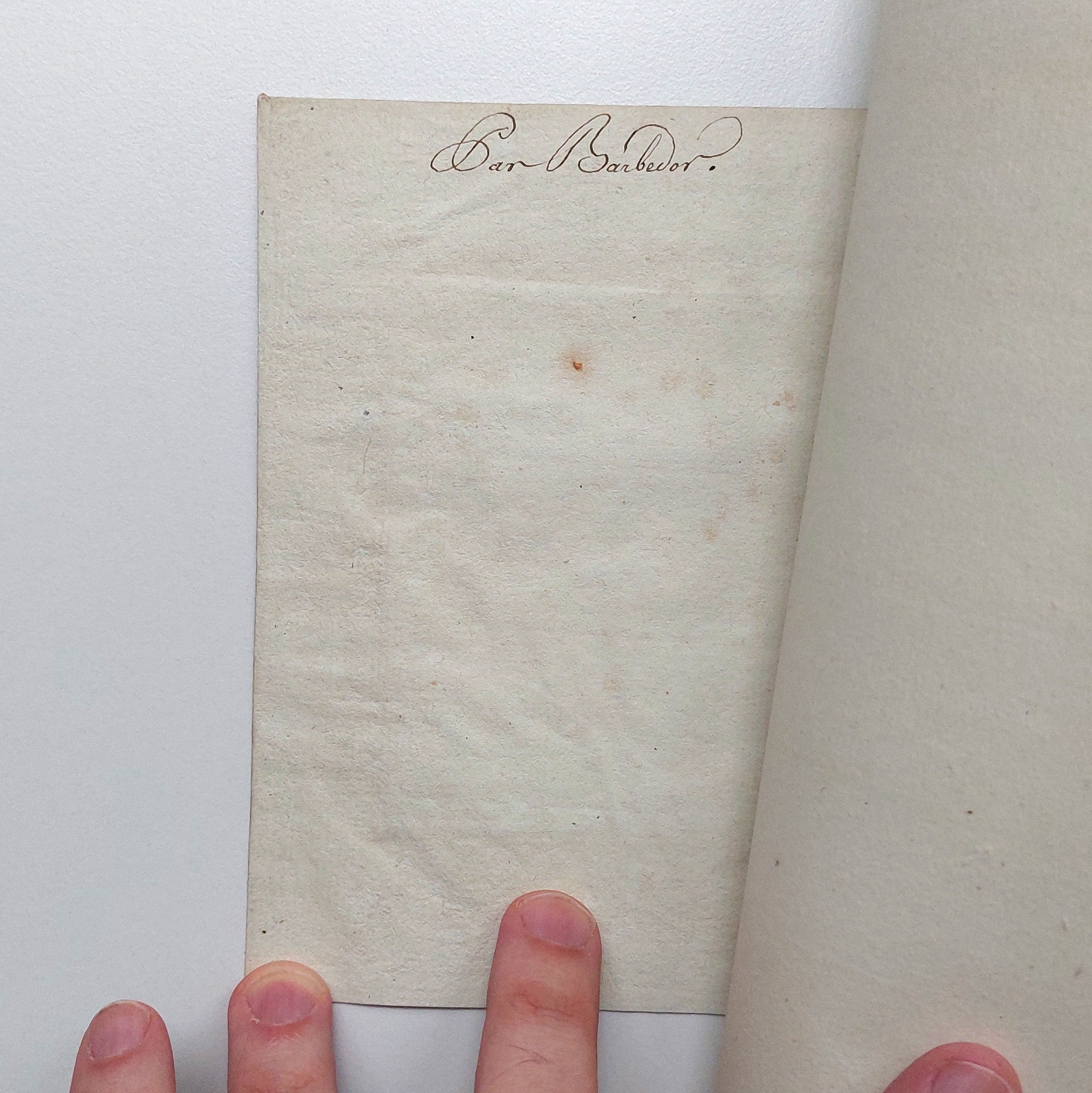 Collectionner la calligraphie : Les "Barbedor" de François-Nicolas Bédigis (1738-1814). – Image 6