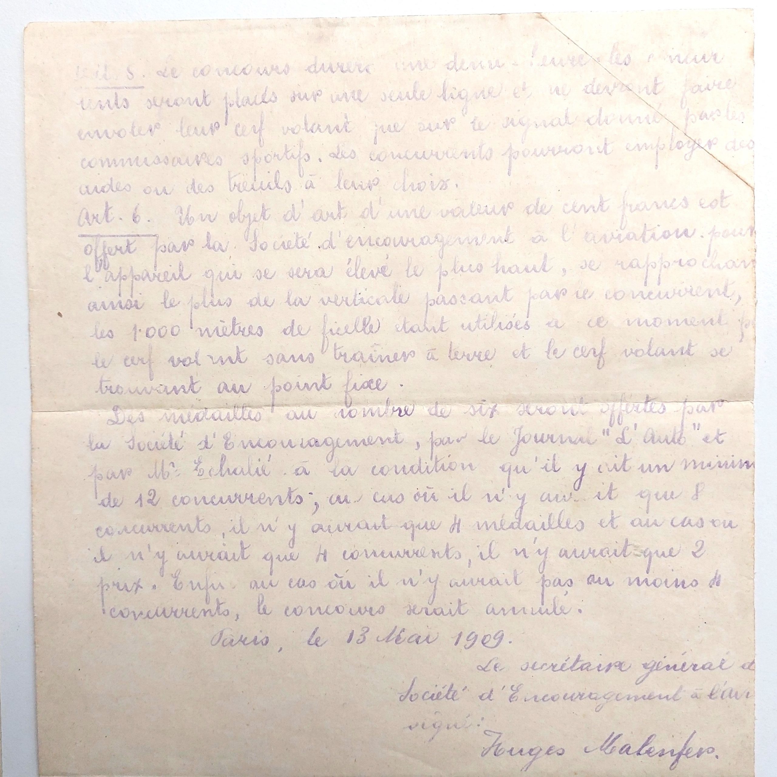 Règlement du concours de cerfs-volants inaugural de Port-Aviation. – Image 5