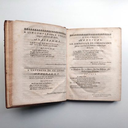 Histoire ecclesiastique du diocèse de Lyon, traitée par la suite chronologique des vies des reverendissimes archeveques comtes de Lyon et primats de France. – Image 7