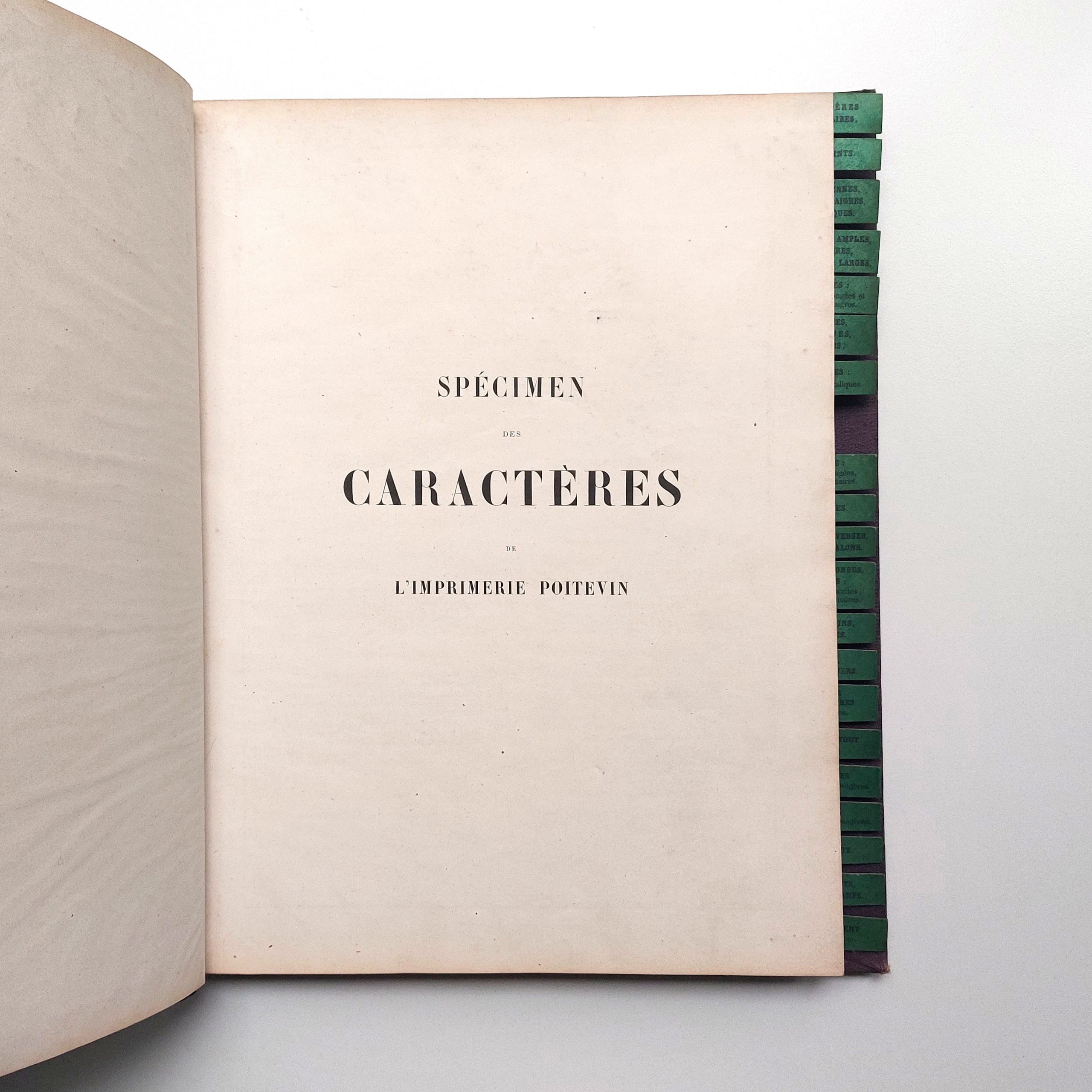 Spécimen des caractères de l'Imprimerie Poitevin. – Image 2