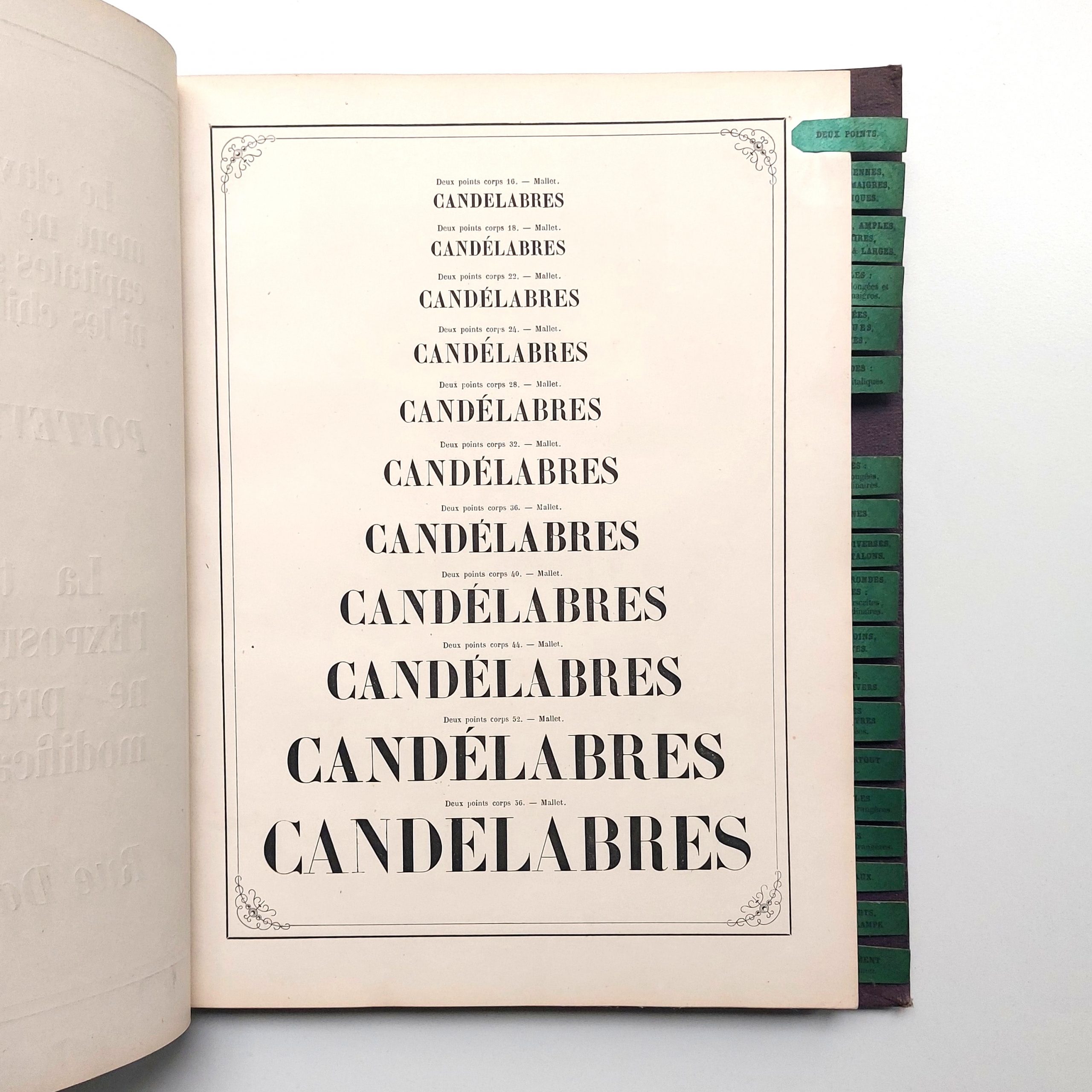 Spécimen des caractères de l'Imprimerie Poitevin. – Image 4