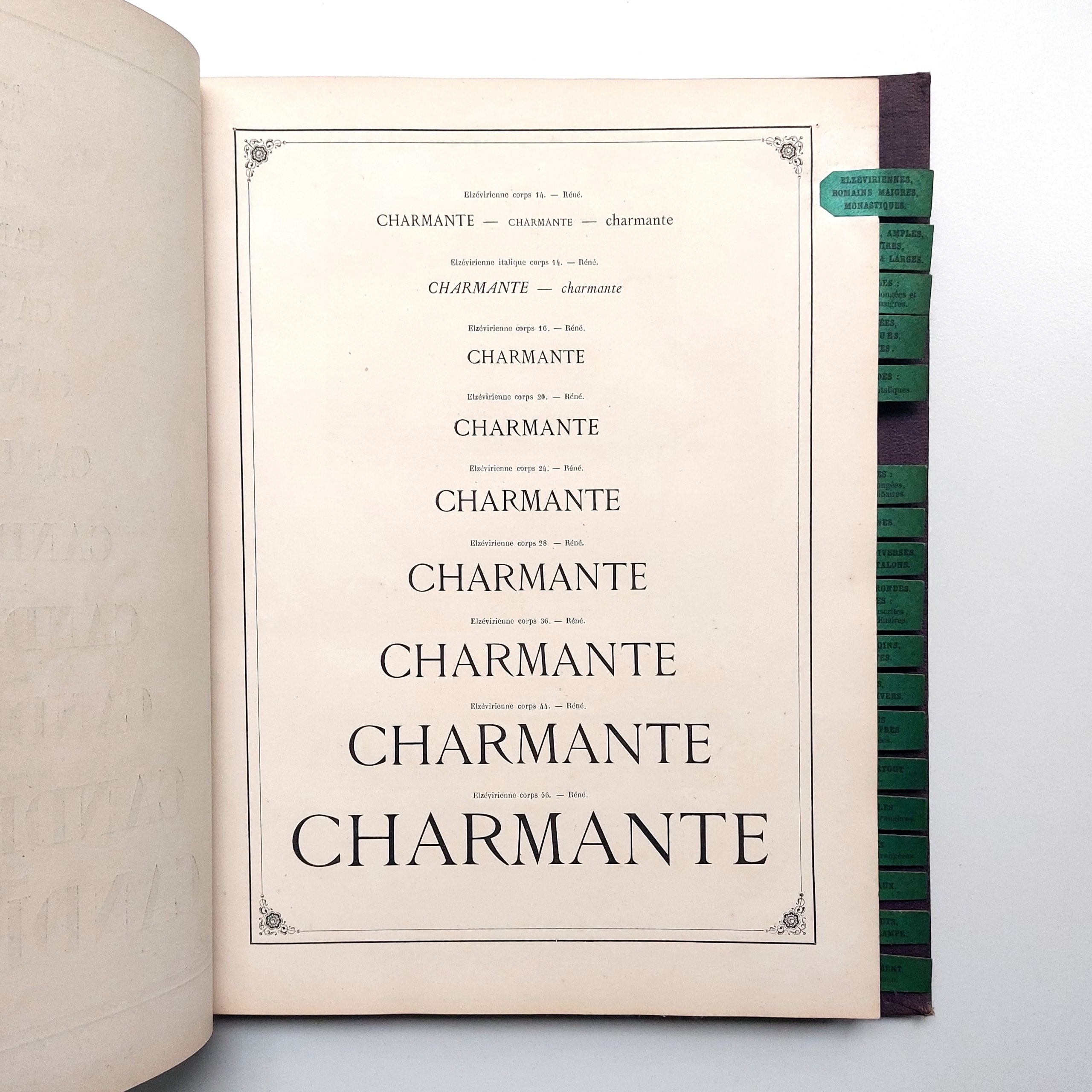 Spécimen des caractères de l'Imprimerie Poitevin. – Image 5