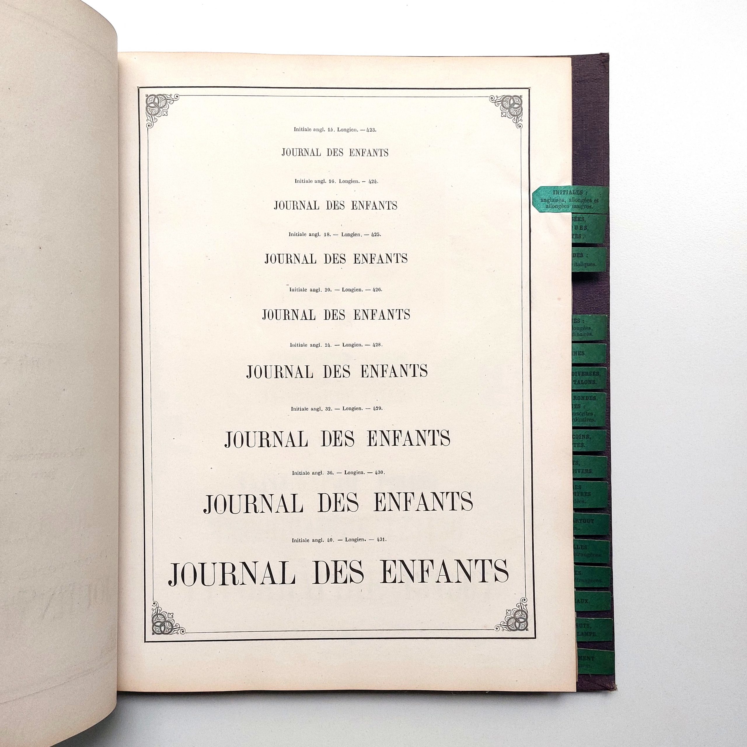 Spécimen des caractères de l'Imprimerie Poitevin. – Image 7