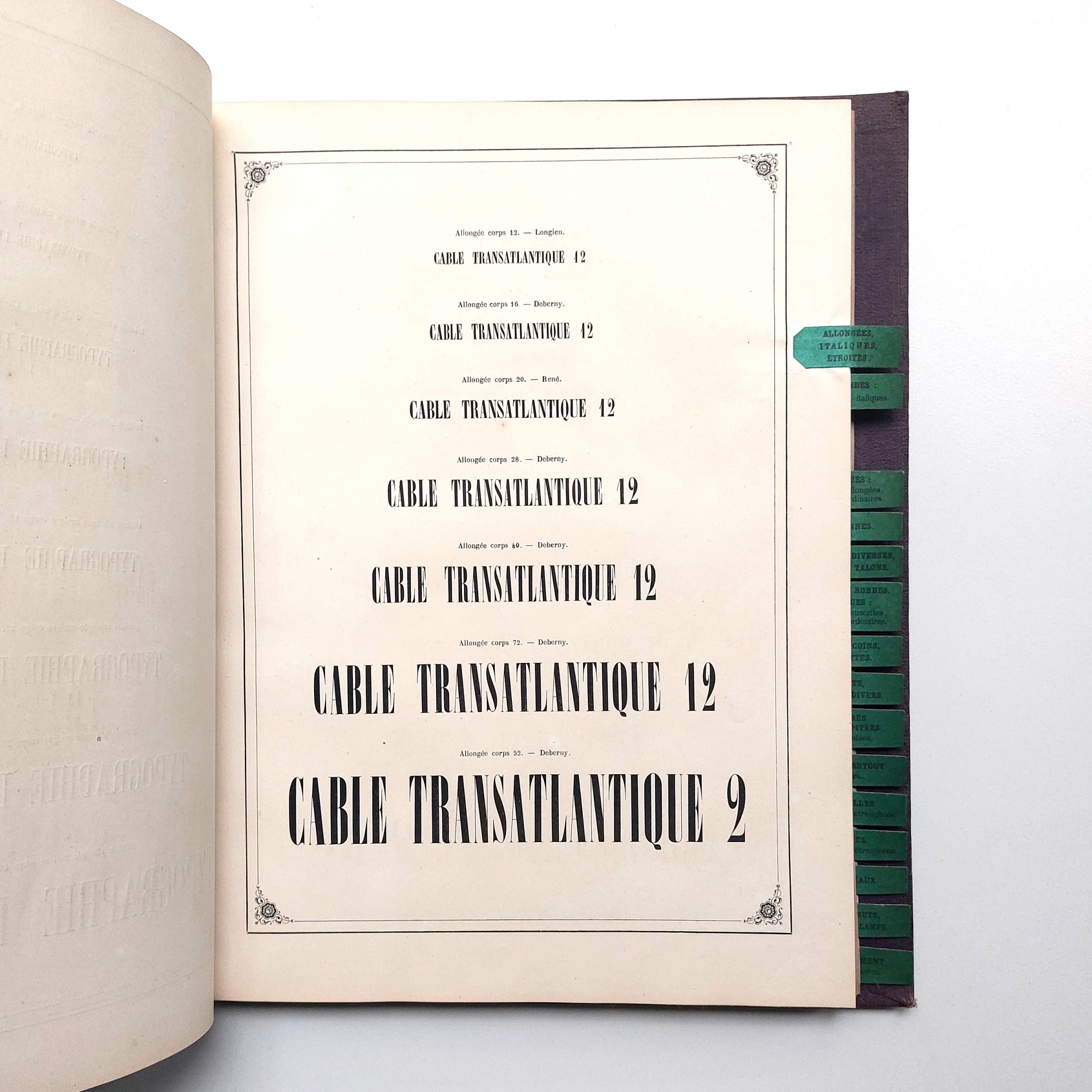 Spécimen des caractères de l'Imprimerie Poitevin. – Image 8