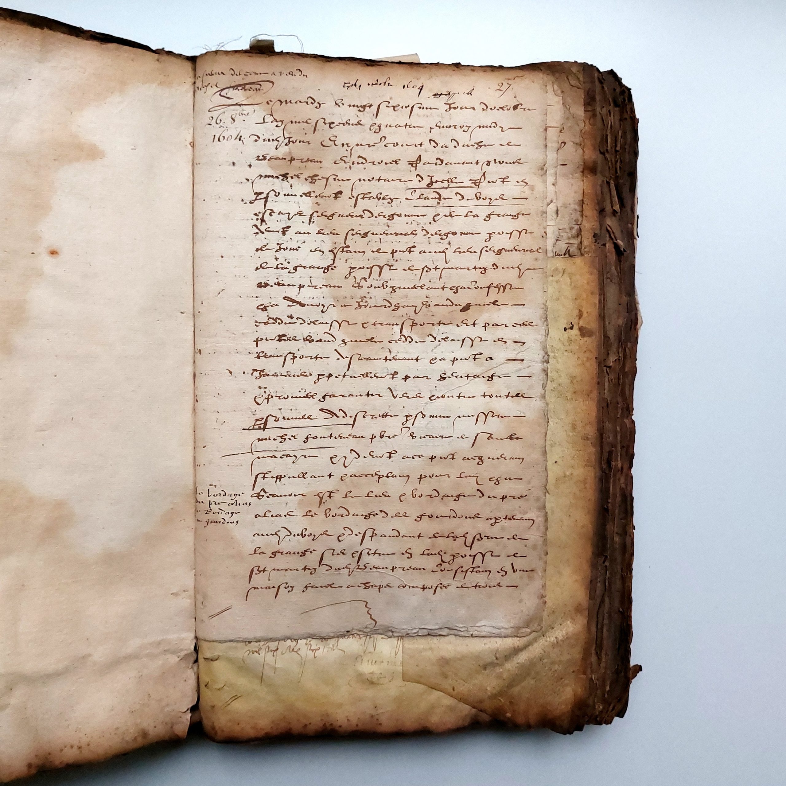 Terrier du fief des Places à Saint Martin de Beaupréau. – Image 7