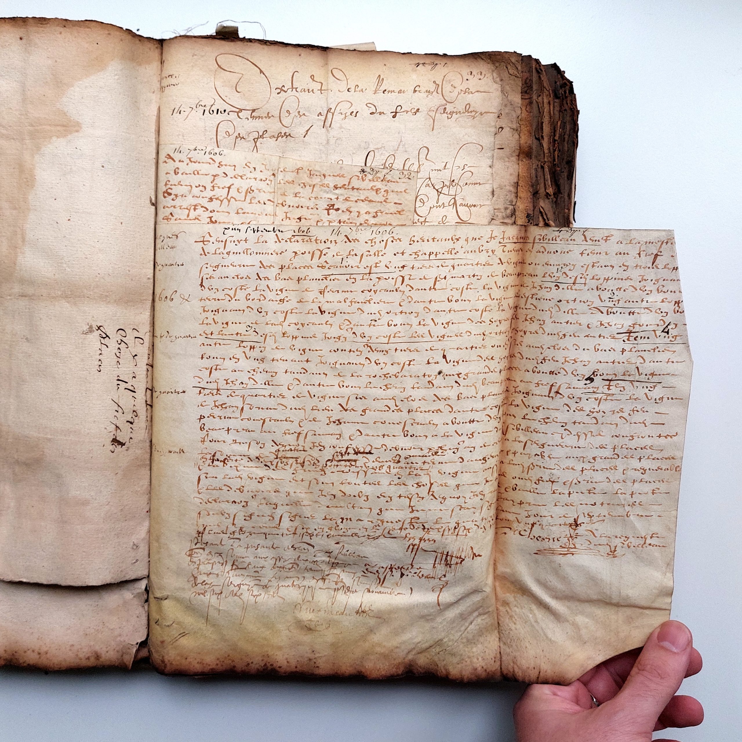 Terrier du fief des Places à Saint Martin de Beaupréau. – Image 8