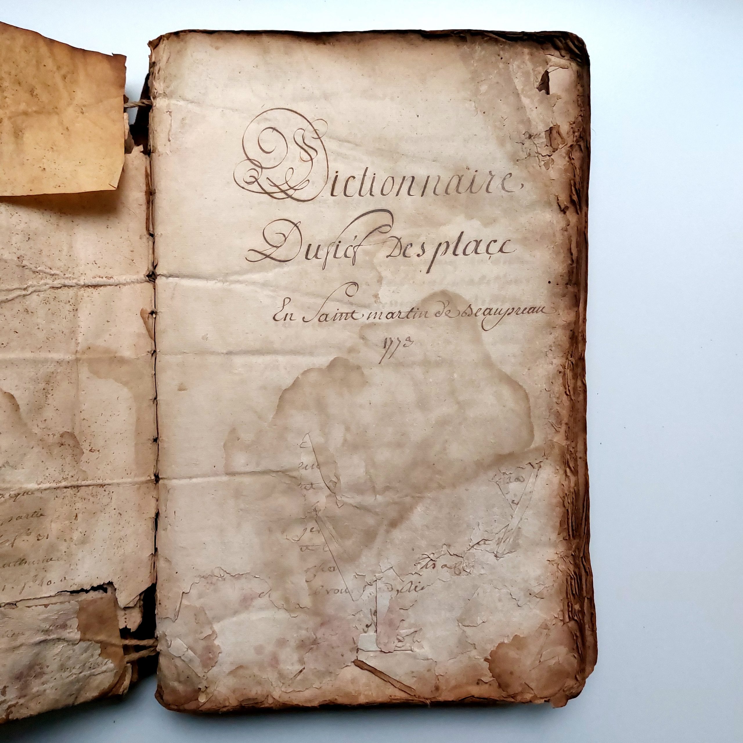 Terrier du fief des Places à Saint Martin de Beaupréau. – Image 21