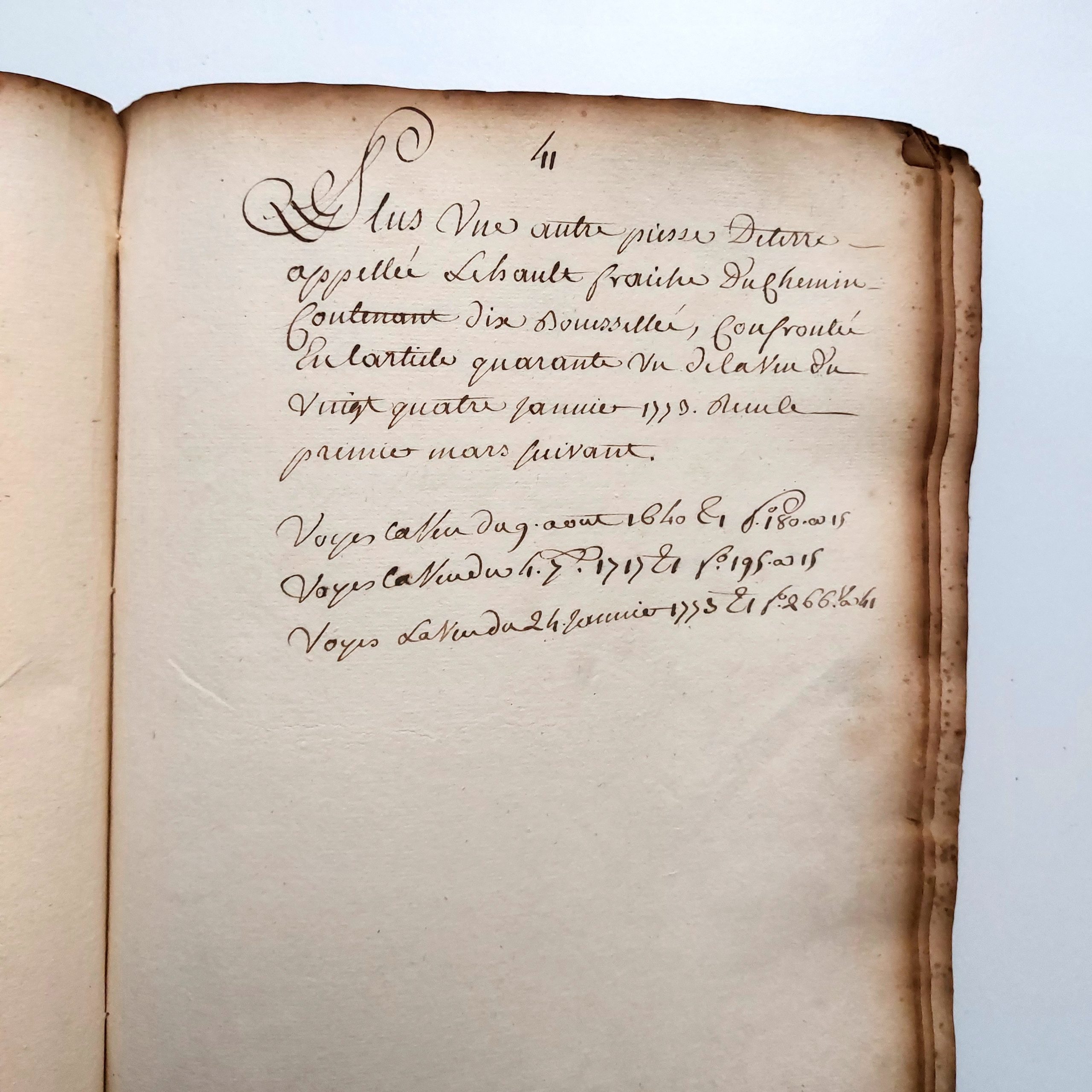 Terrier du fief des Places à Saint Martin de Beaupréau. – Image 26