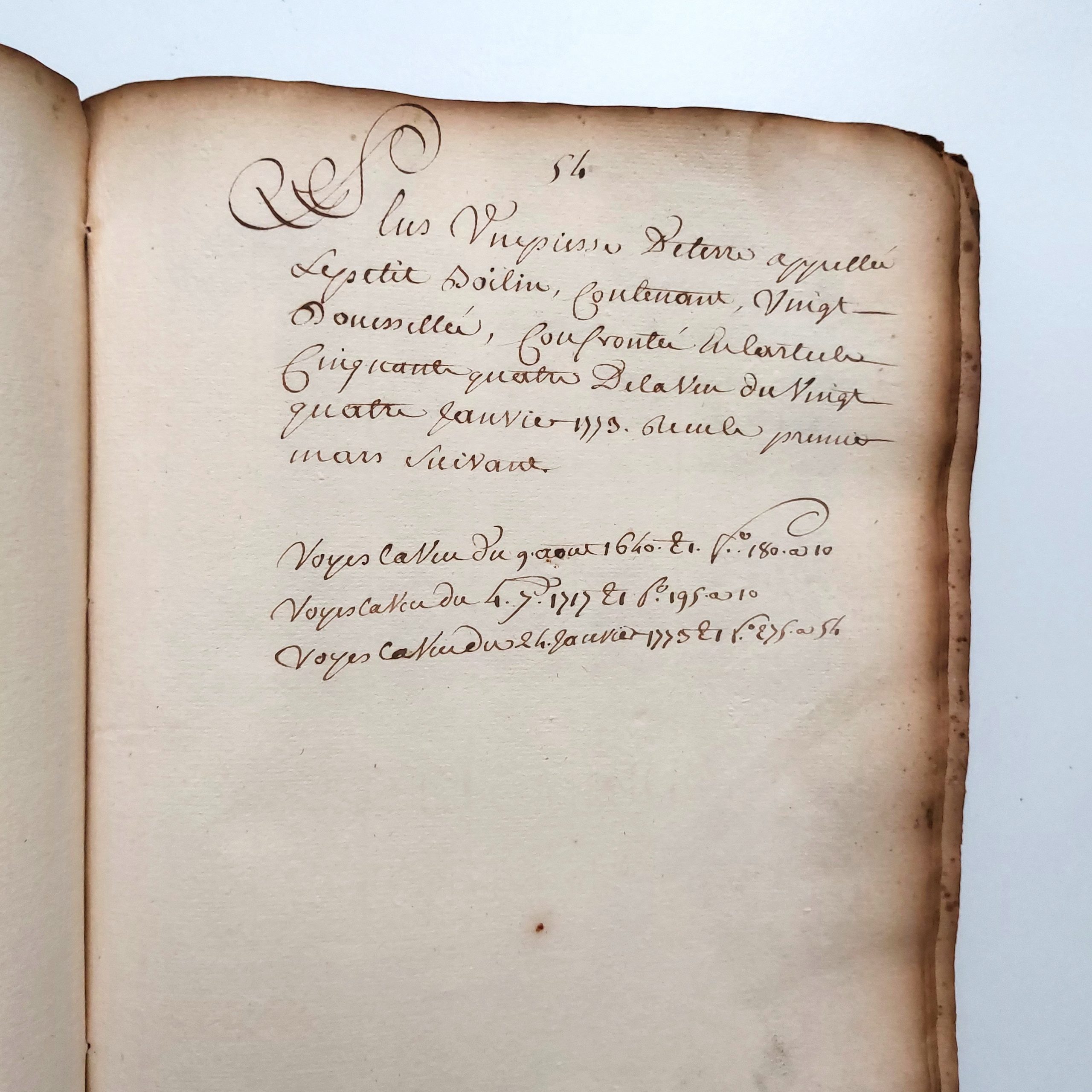 Terrier du fief des Places à Saint Martin de Beaupréau. – Image 27