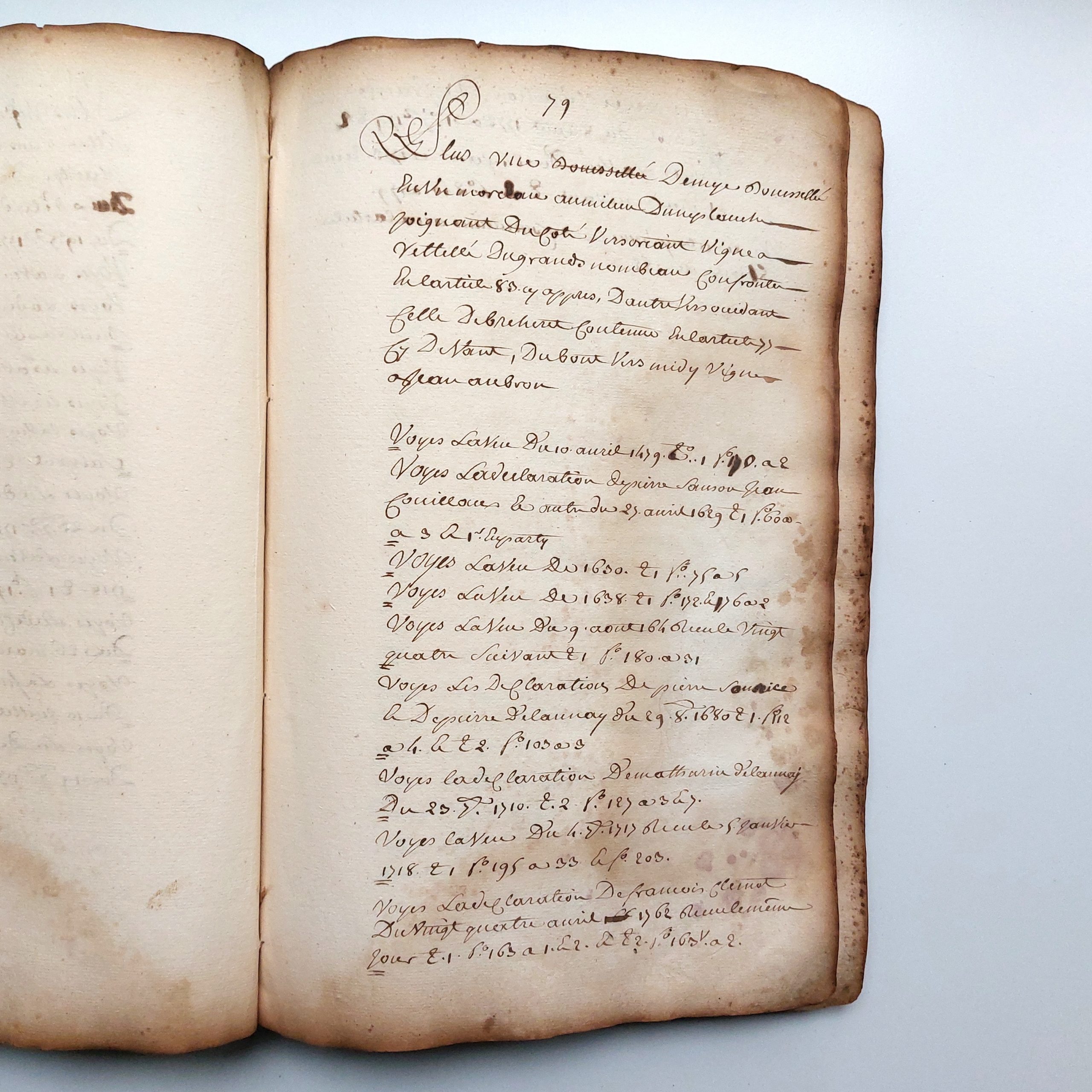 Terrier du fief des Places à Saint Martin de Beaupréau. – Image 28