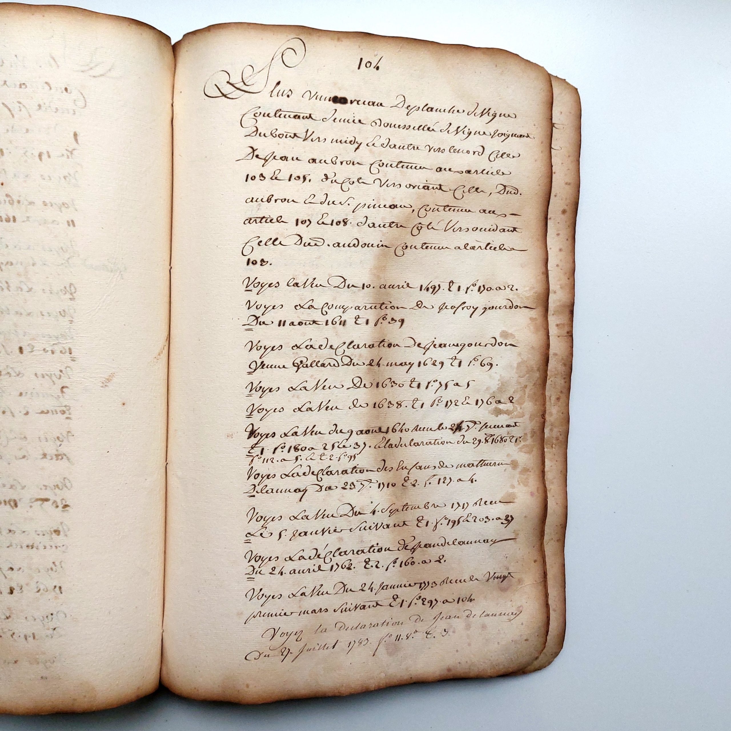 Terrier du fief des Places à Saint Martin de Beaupréau. – Image 29