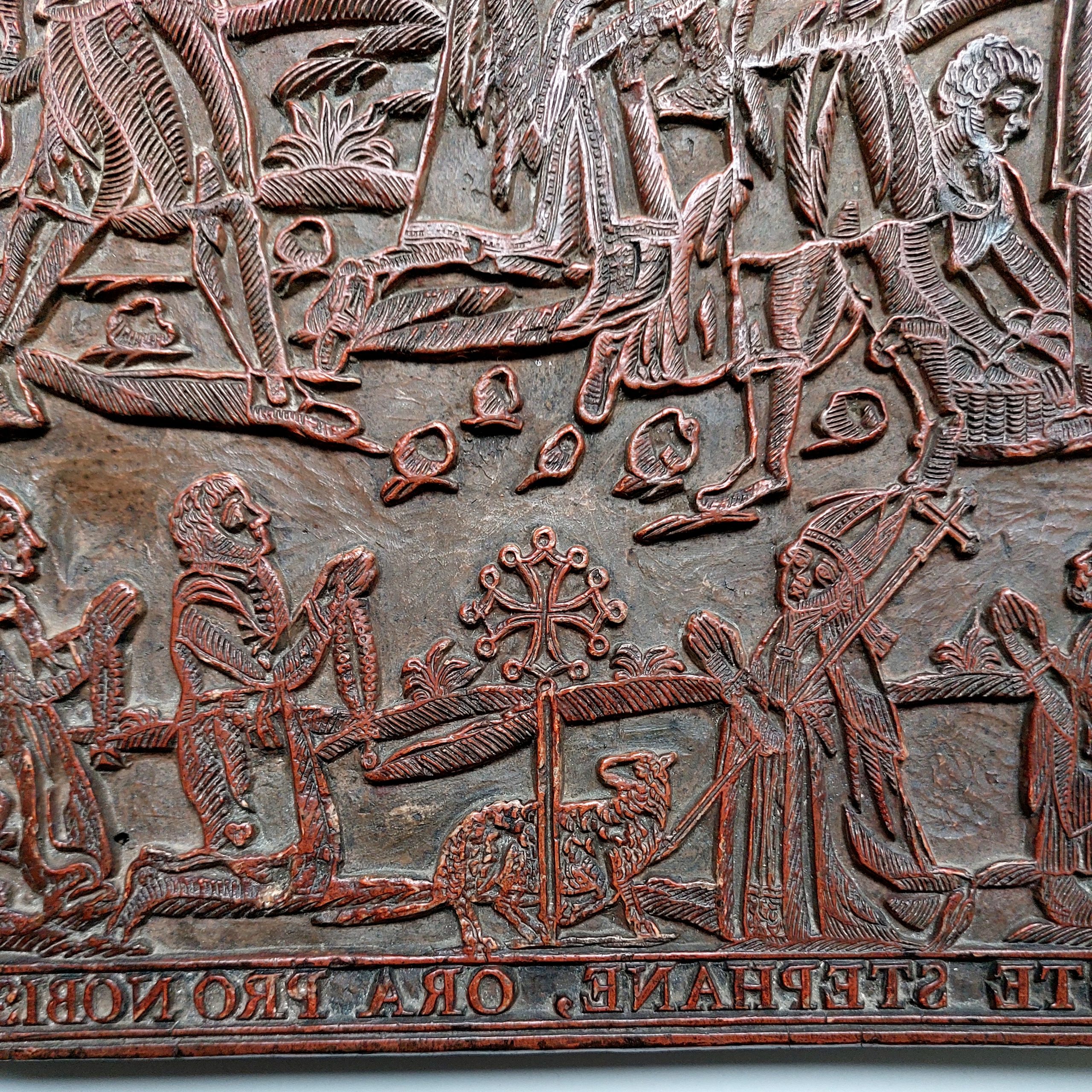 Grande matrice pour le martyre de Saint Etienne.