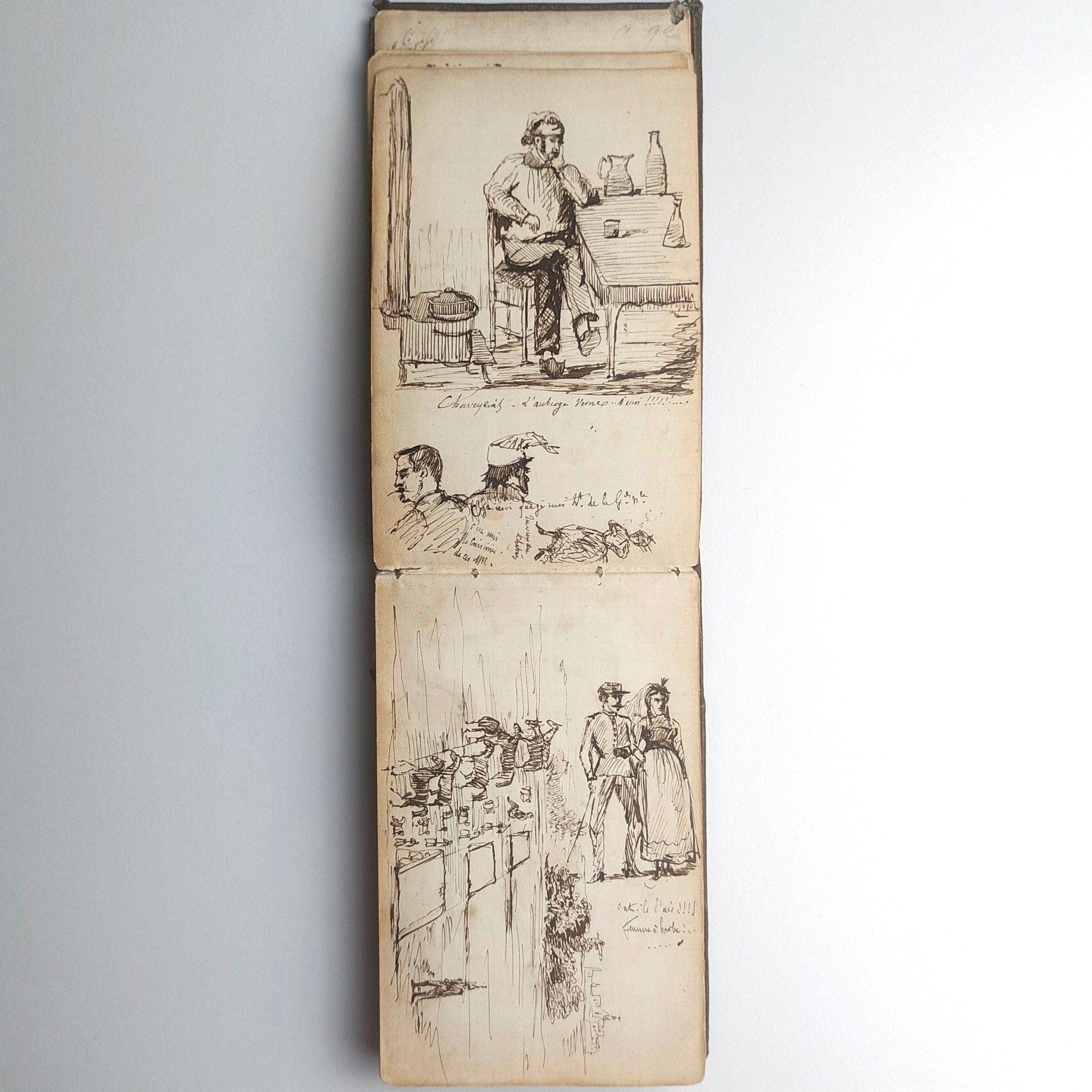 Carnet d'un soldat pendant la campagne de l'armée de la Loire en 1870-1871. – Image 9